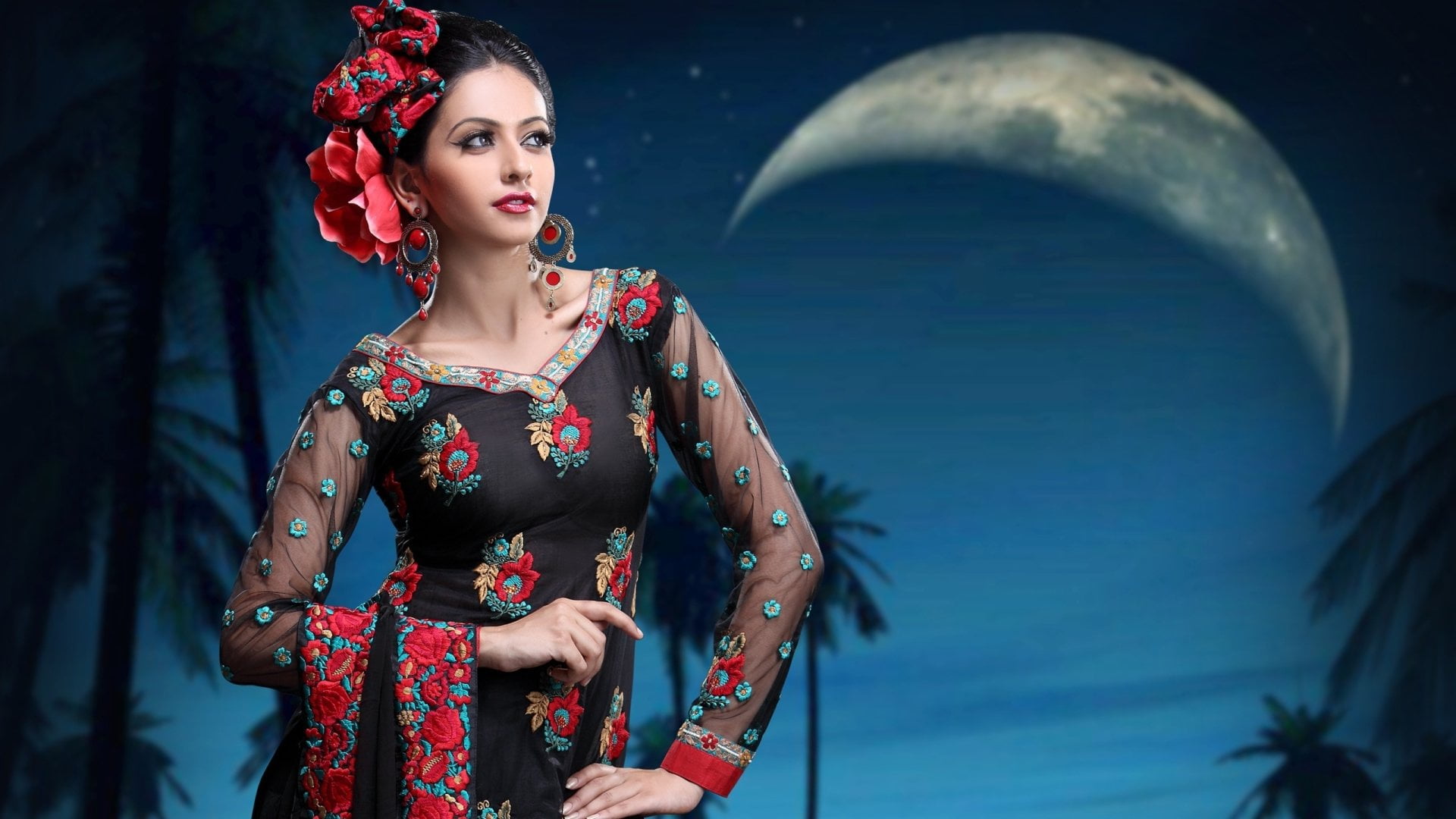 Actresses Rakul Preet Singh young adult one person women