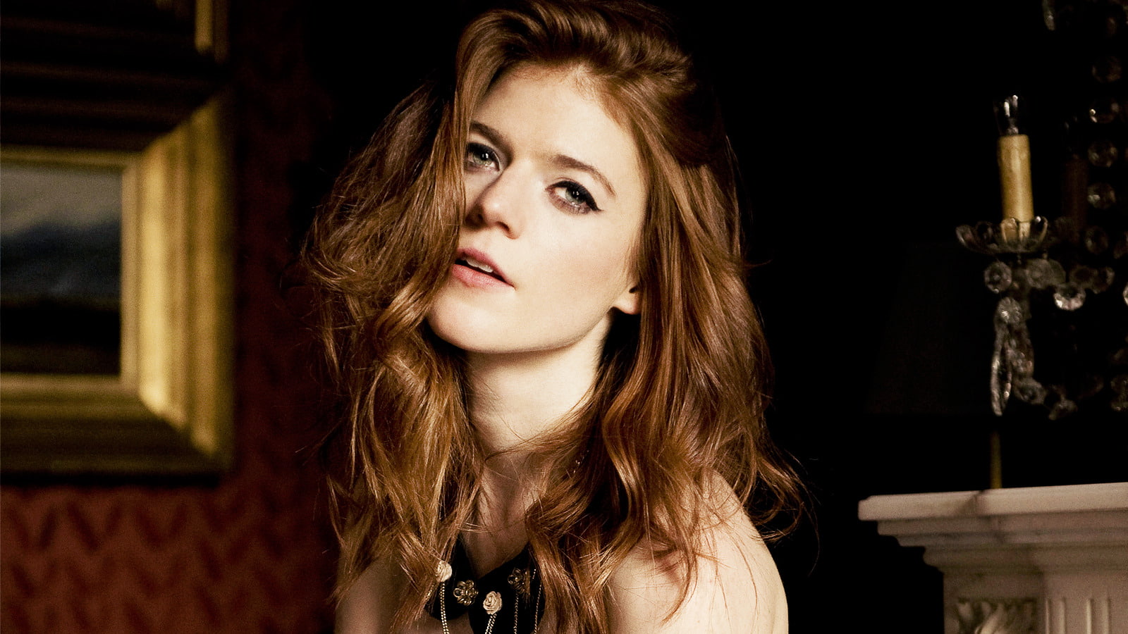 Actresses Redhead Rose Leslie