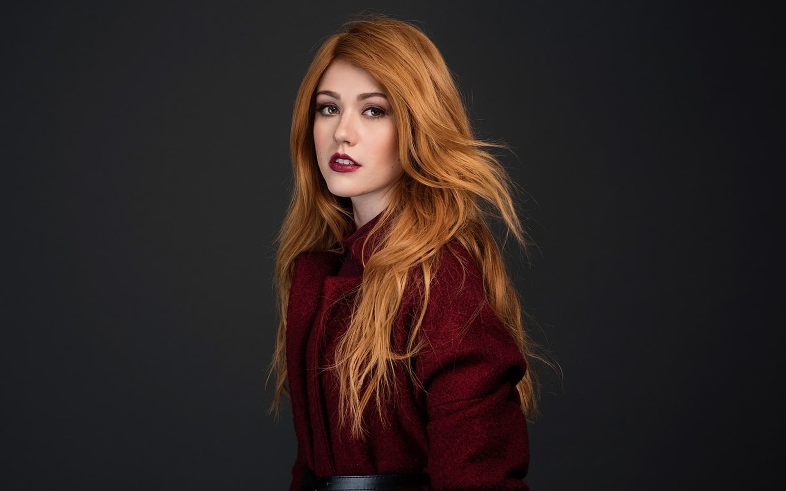 Actresses Katherine McNamara Model Red Hair