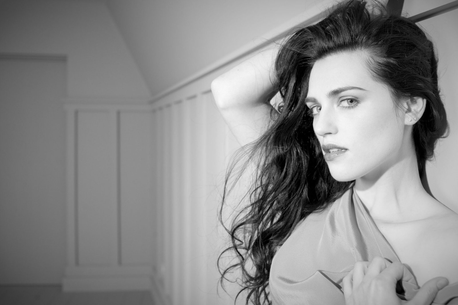 Actresses Katie McGrath Black amp; White Celebrity Girl