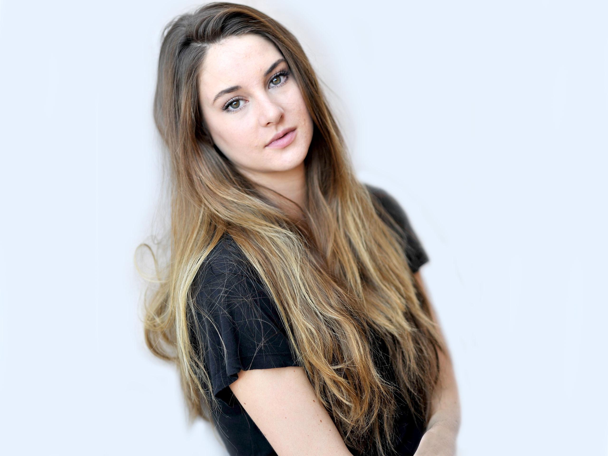 Actresses Shailene Woodley American Brown Eyes Brunette 2k