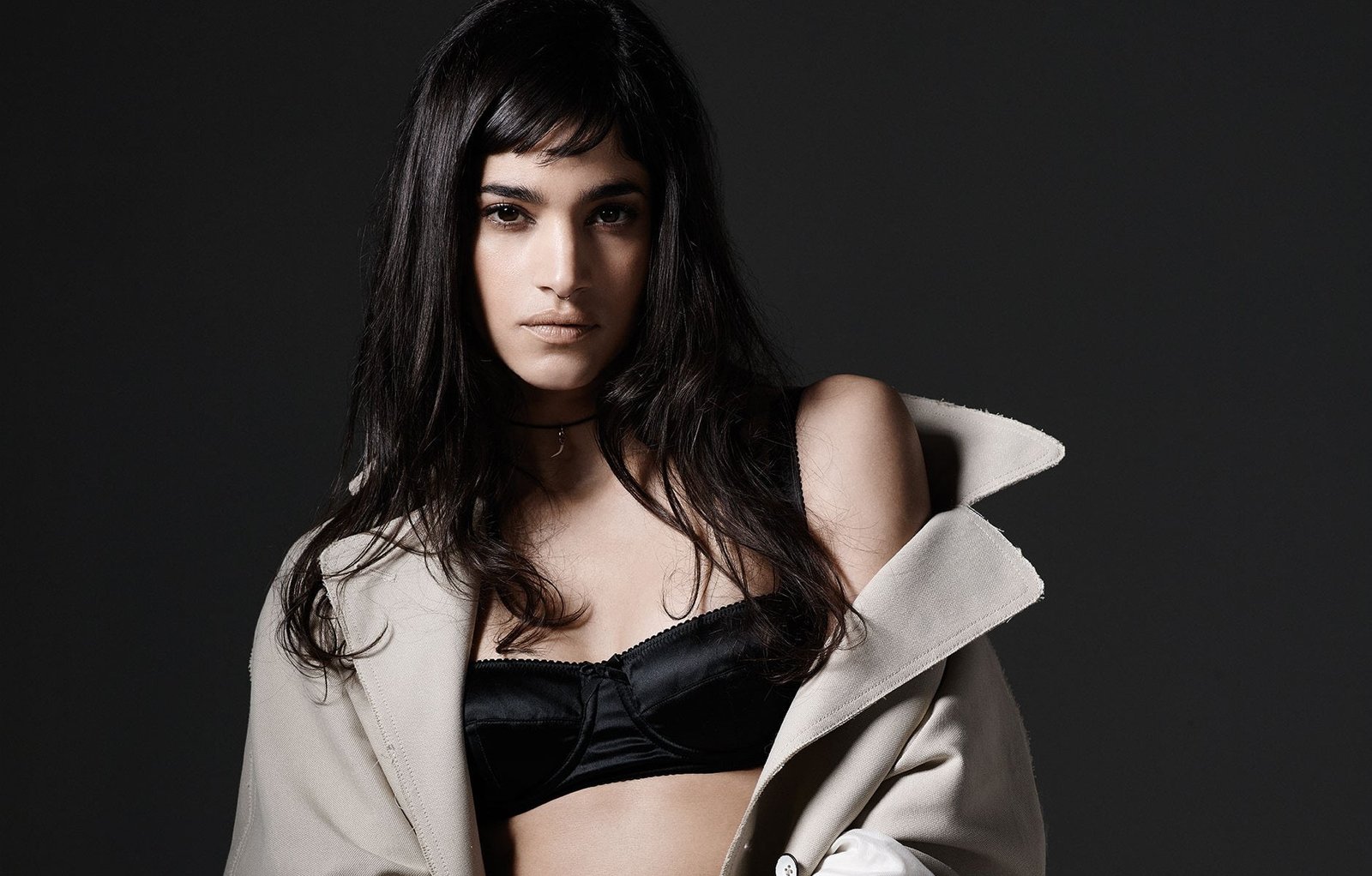Actresses Sofia Boutella Brown Eyes Brunette Model
