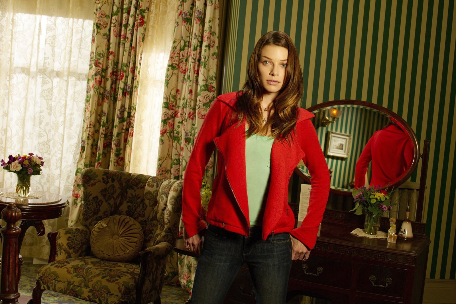 Actresses Lauren German American Blue Eyes Brunette 2k