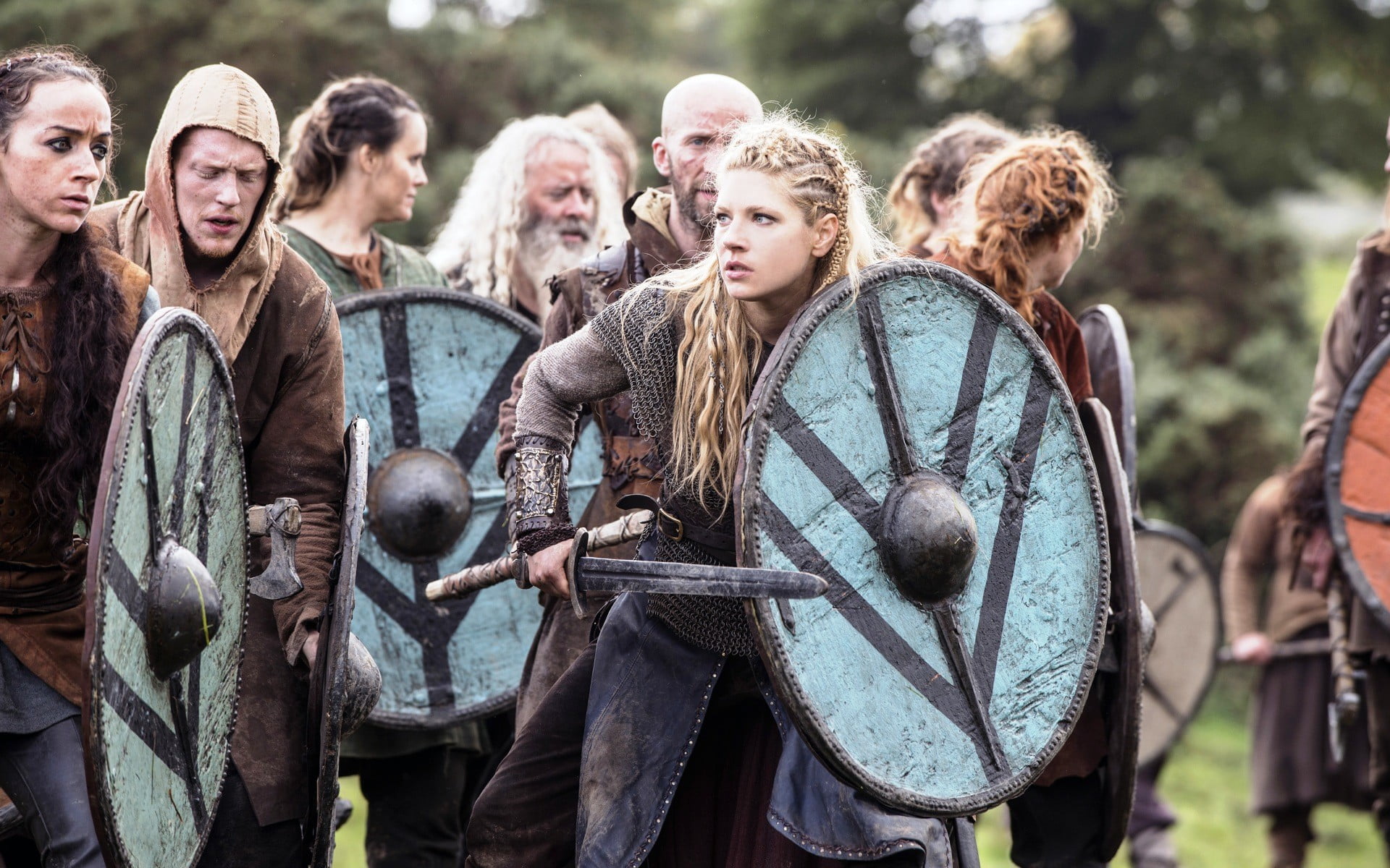 women Lagertha Lothbrok Katheryn Winnick actress Vikings TV series