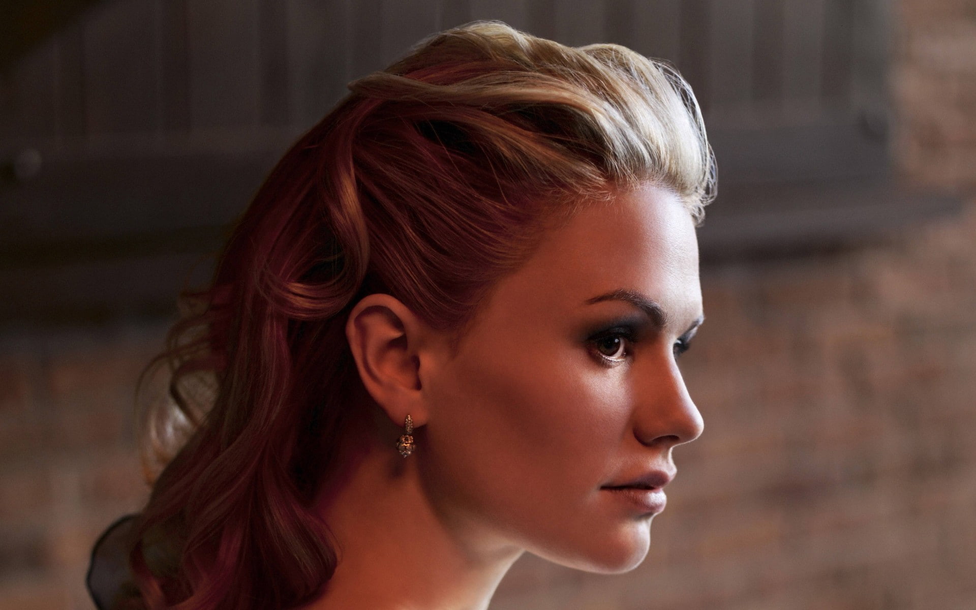 Anna Paquin Men Days of Future Past blonde actress brown eyes
