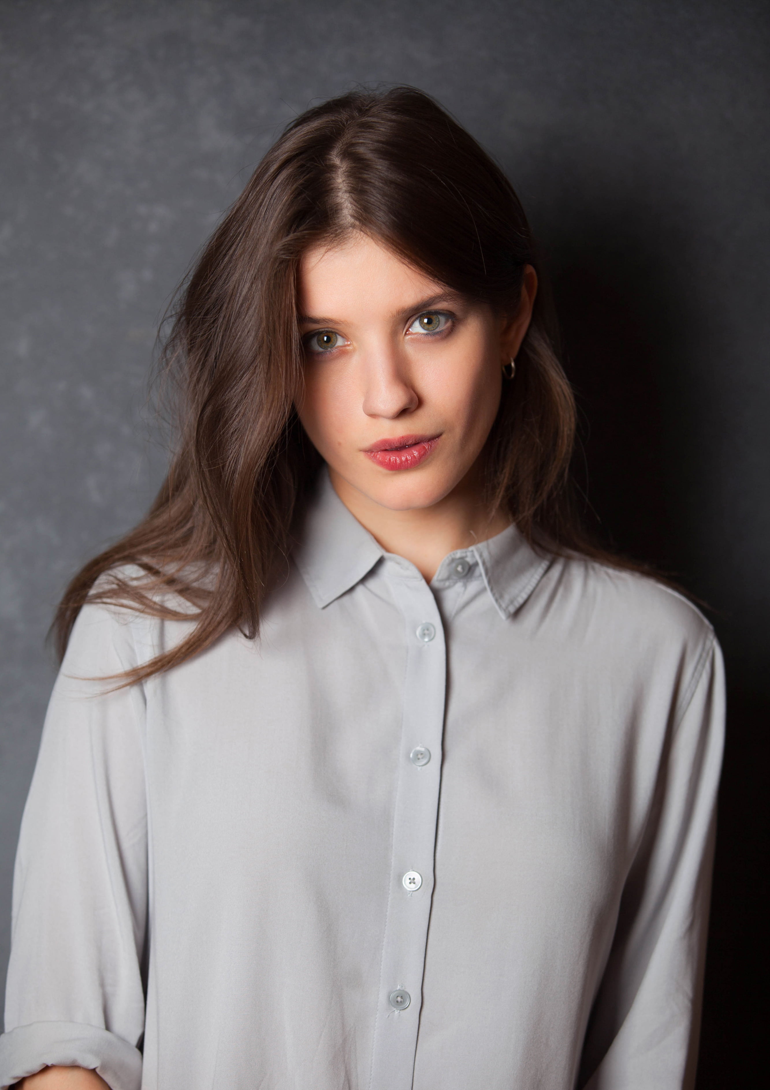 Anna Chipovskaya women actress singer brunette green eyes 2k