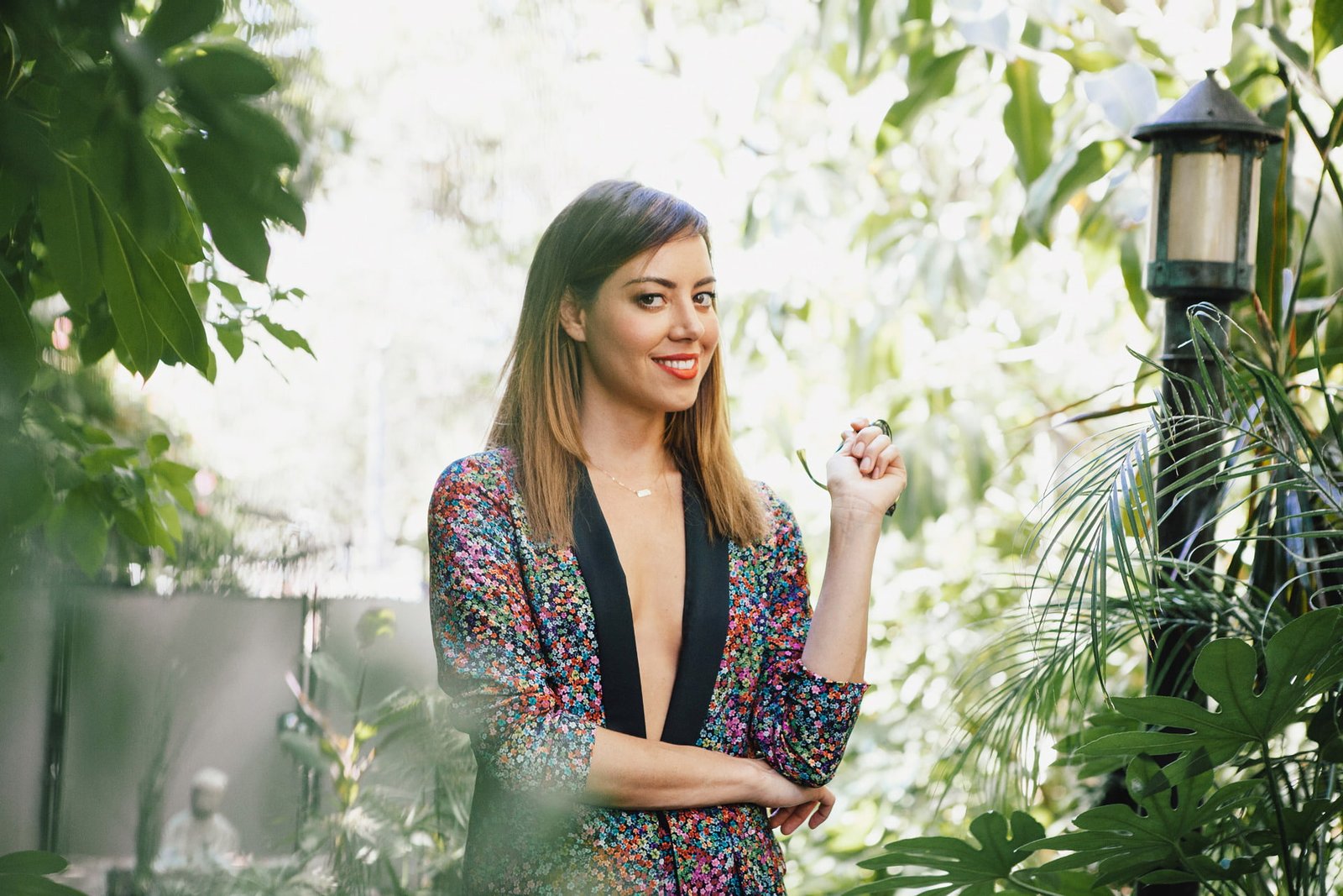 Celebrity Aubrey Plaza Actress Brunette