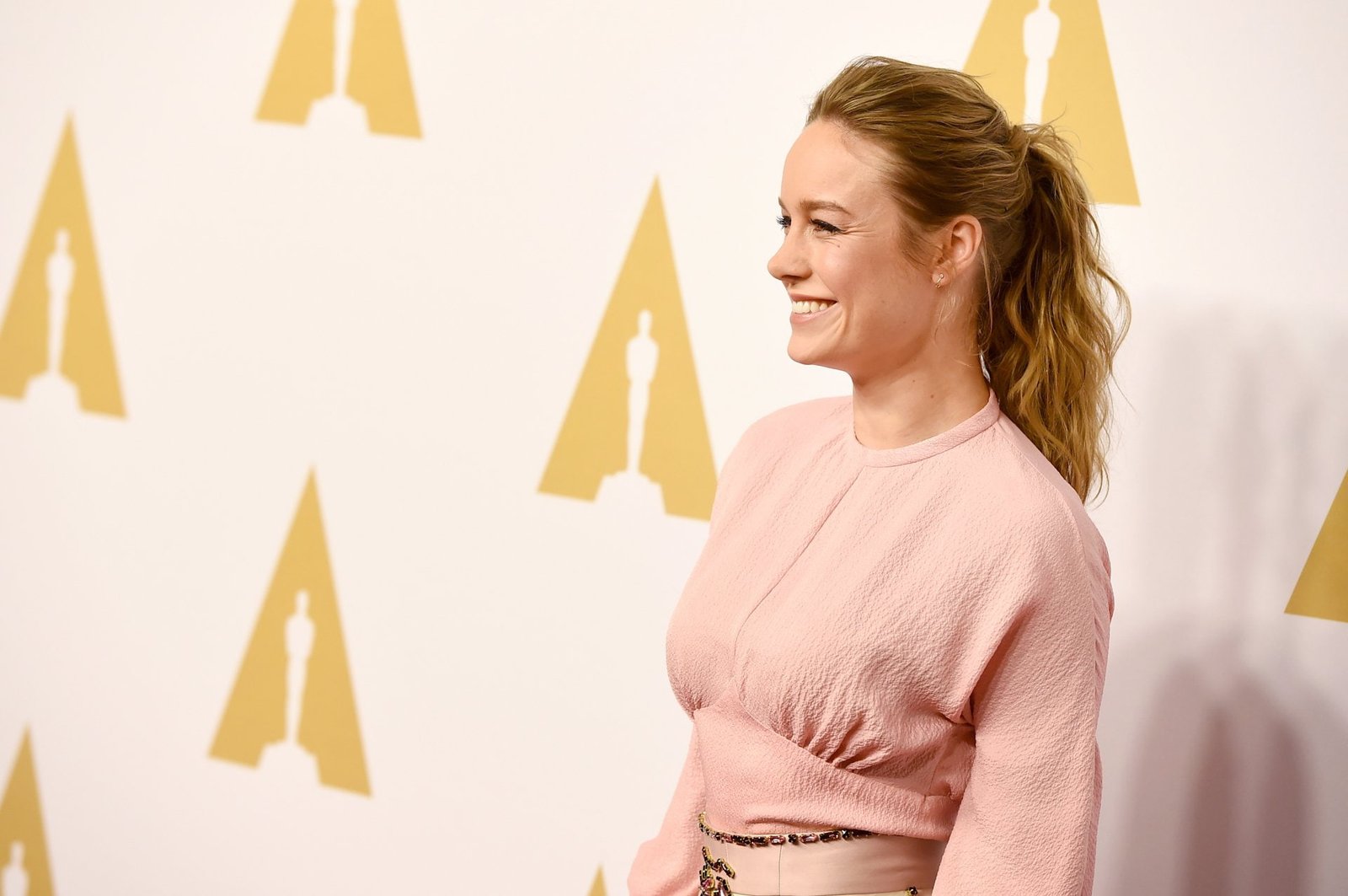 Celebrity Brie Larson Actress American Blonde Brown Eyes
