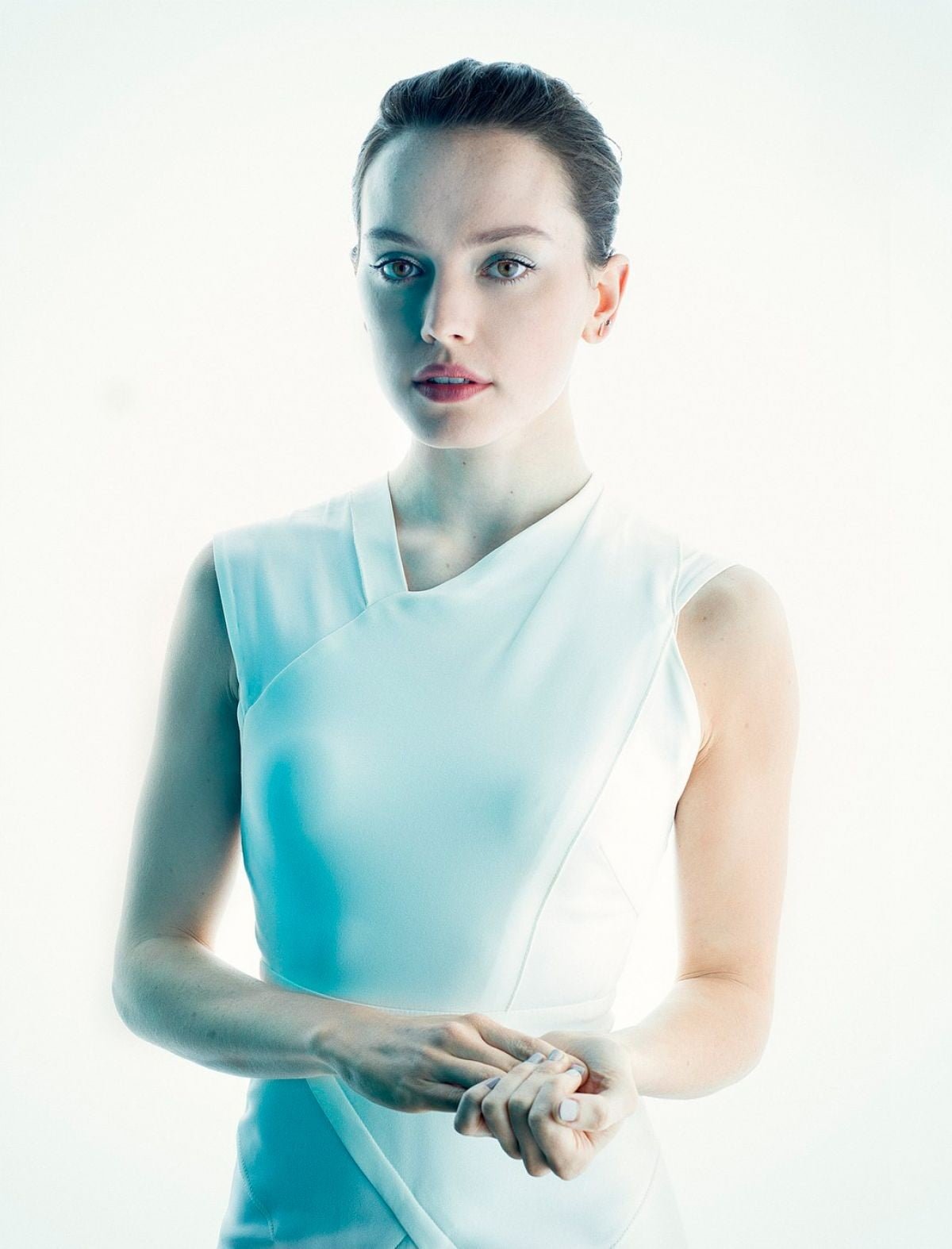 Daisy Ridley women actress brunette adult one person portrait
