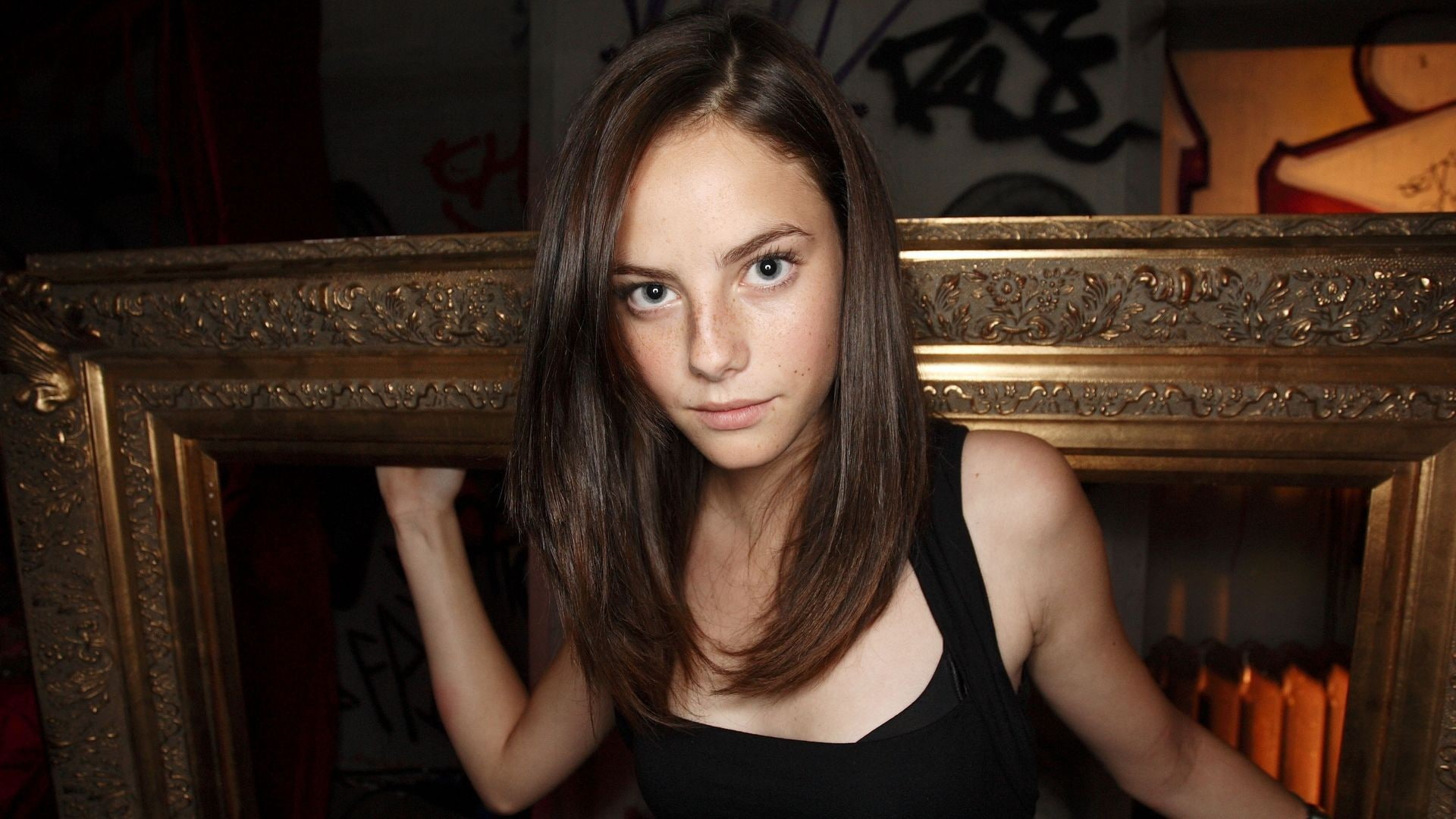 freckles Kaya Scodelario women model actress