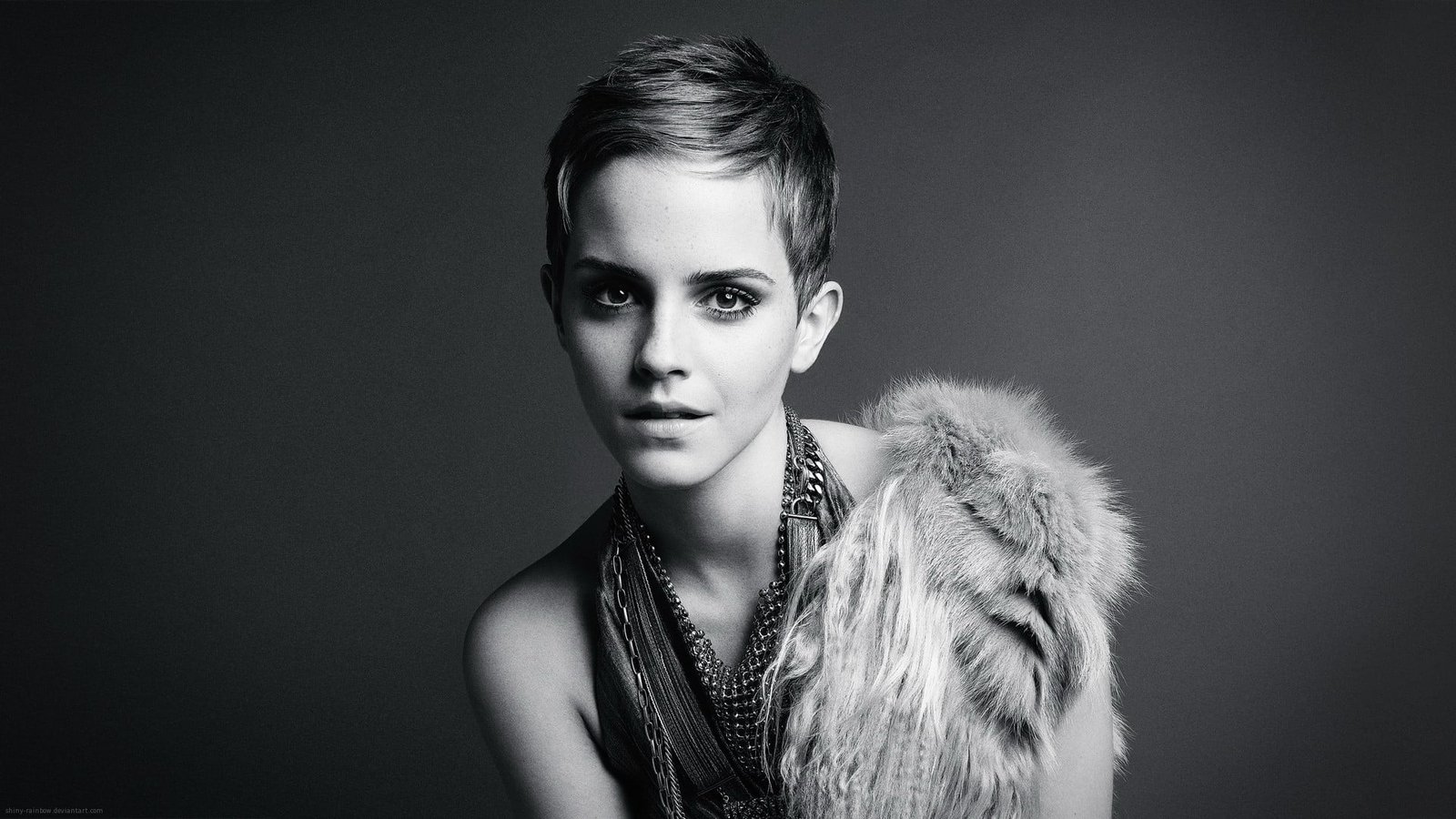 grayscale photo of Emma Watson women monochrome actress celebrity