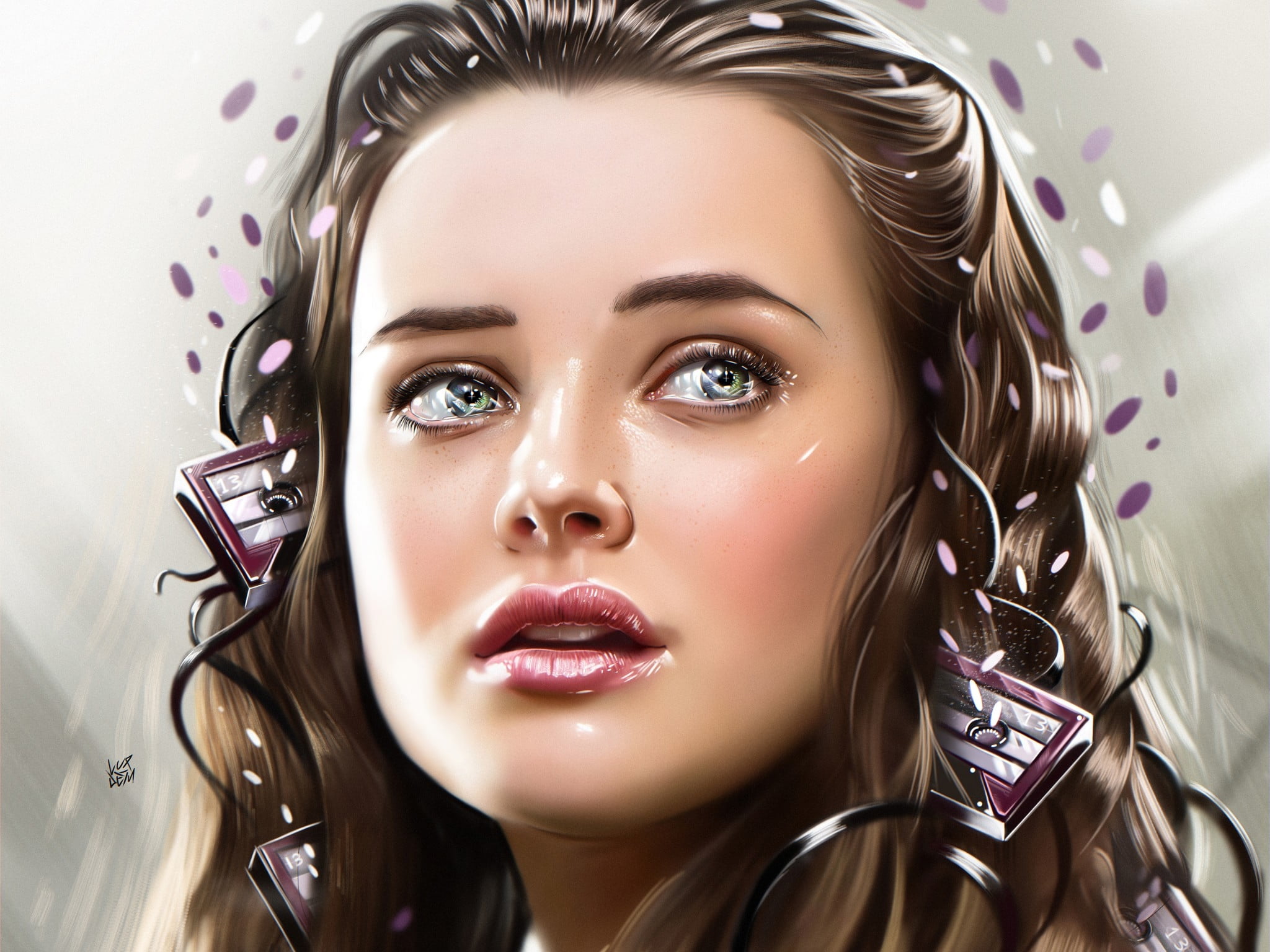 Katherine Langford hannah baker thirteen reasons why yasar vurdem 2k