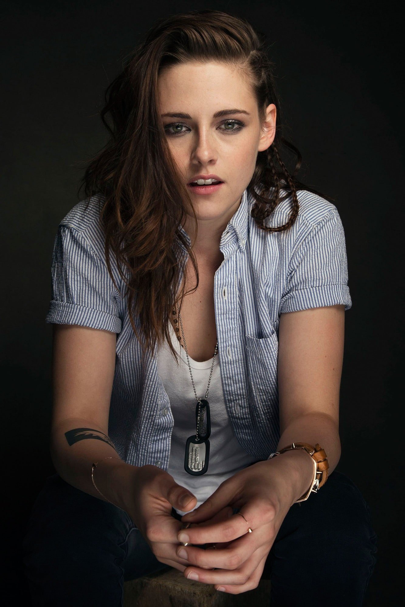 Kristen Stewart women actress looking at viewer one person 67
