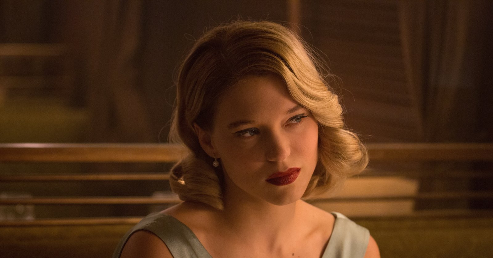 L a Seydoux French actress blonde James Bond women 2k 4k 5k
