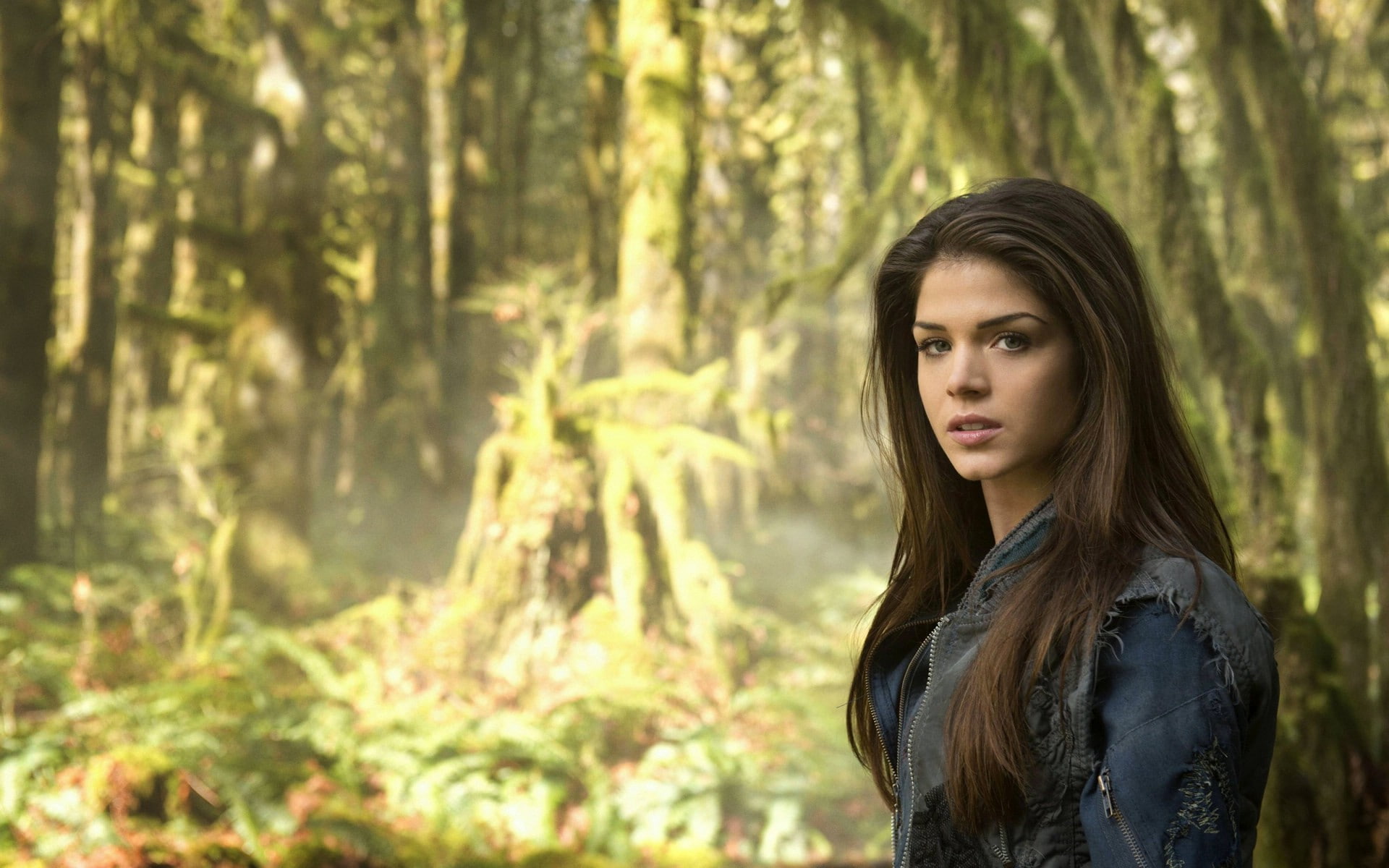 Marie Avgeropoulos women The jacket brunette long hair