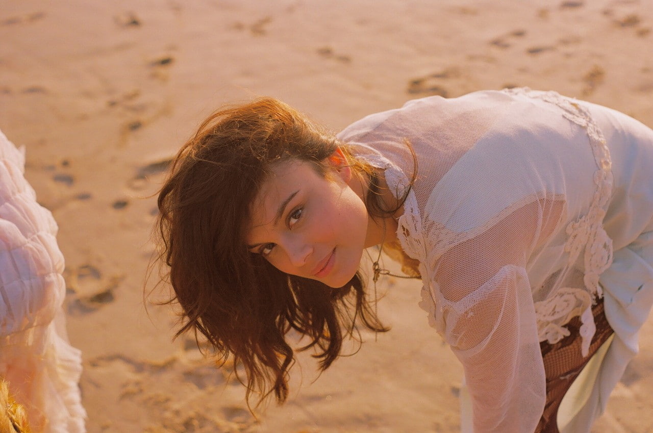 Nathalie Kelley model actress women long hair one person