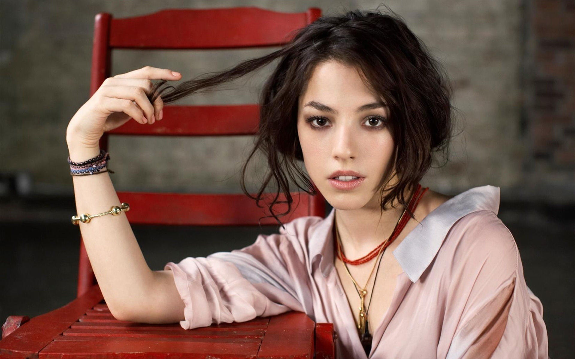 Olivia Thirlby celebrity brunette women actress looking at viewer