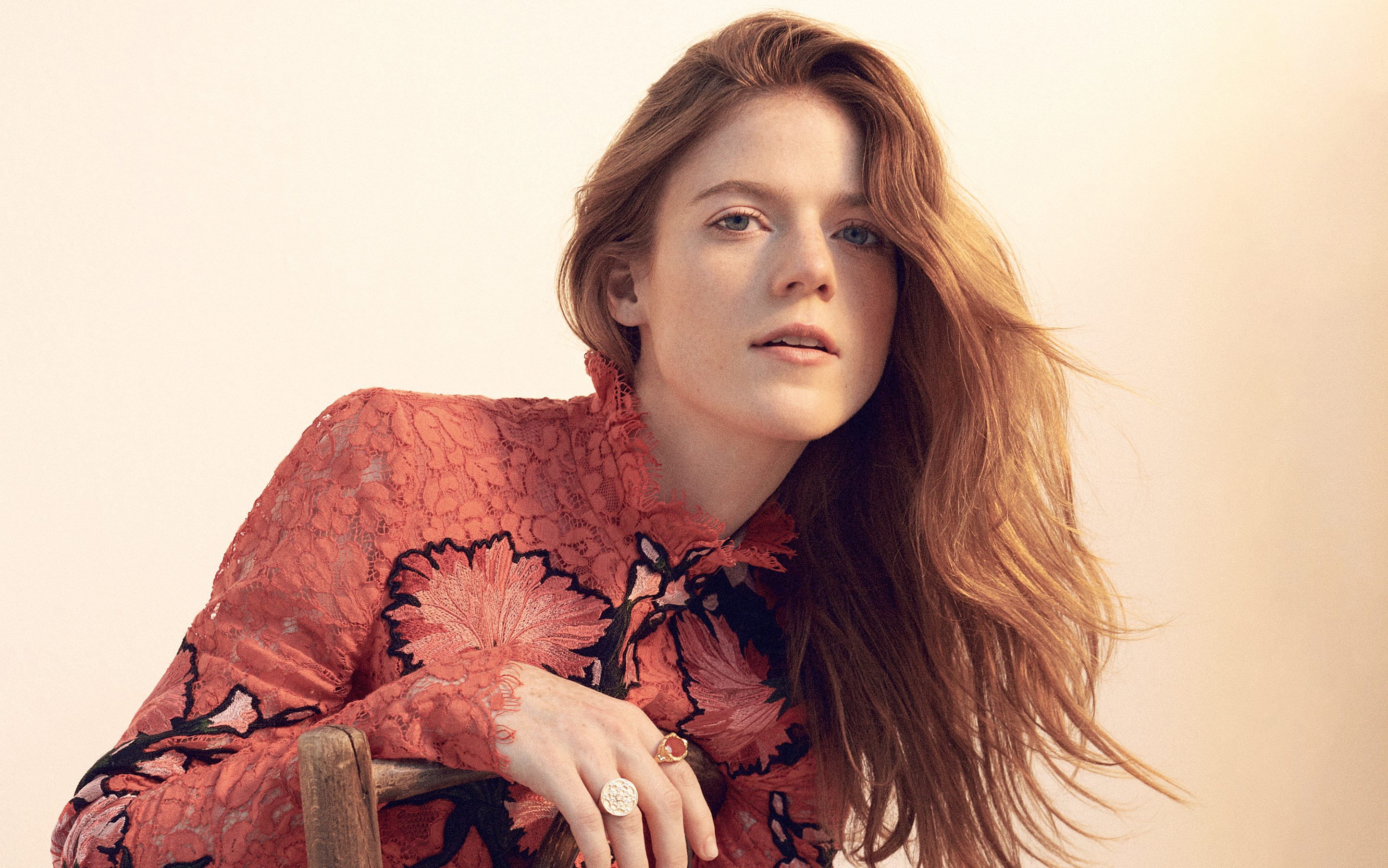 Scottish actress Ygritte Rose Leslie Game of Thrones 2k
