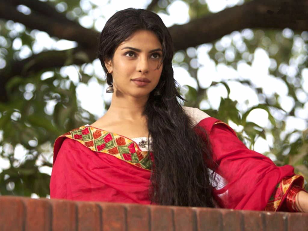 Priyanka Chopra Red Salwar women's red and gold floral dress