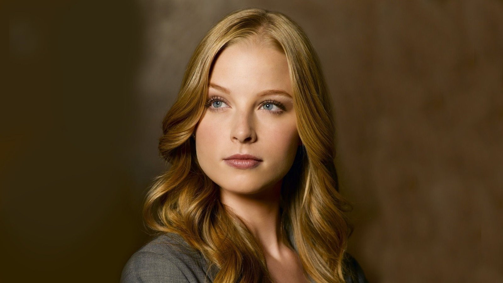 Rachel Nichols women actress blonde blue eyes portrait