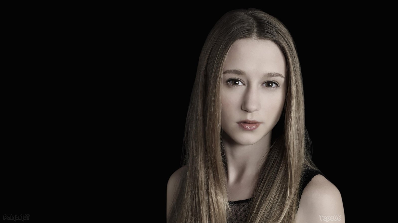 Taissa Farmiga actress face portrait long hair women celebrity 2k