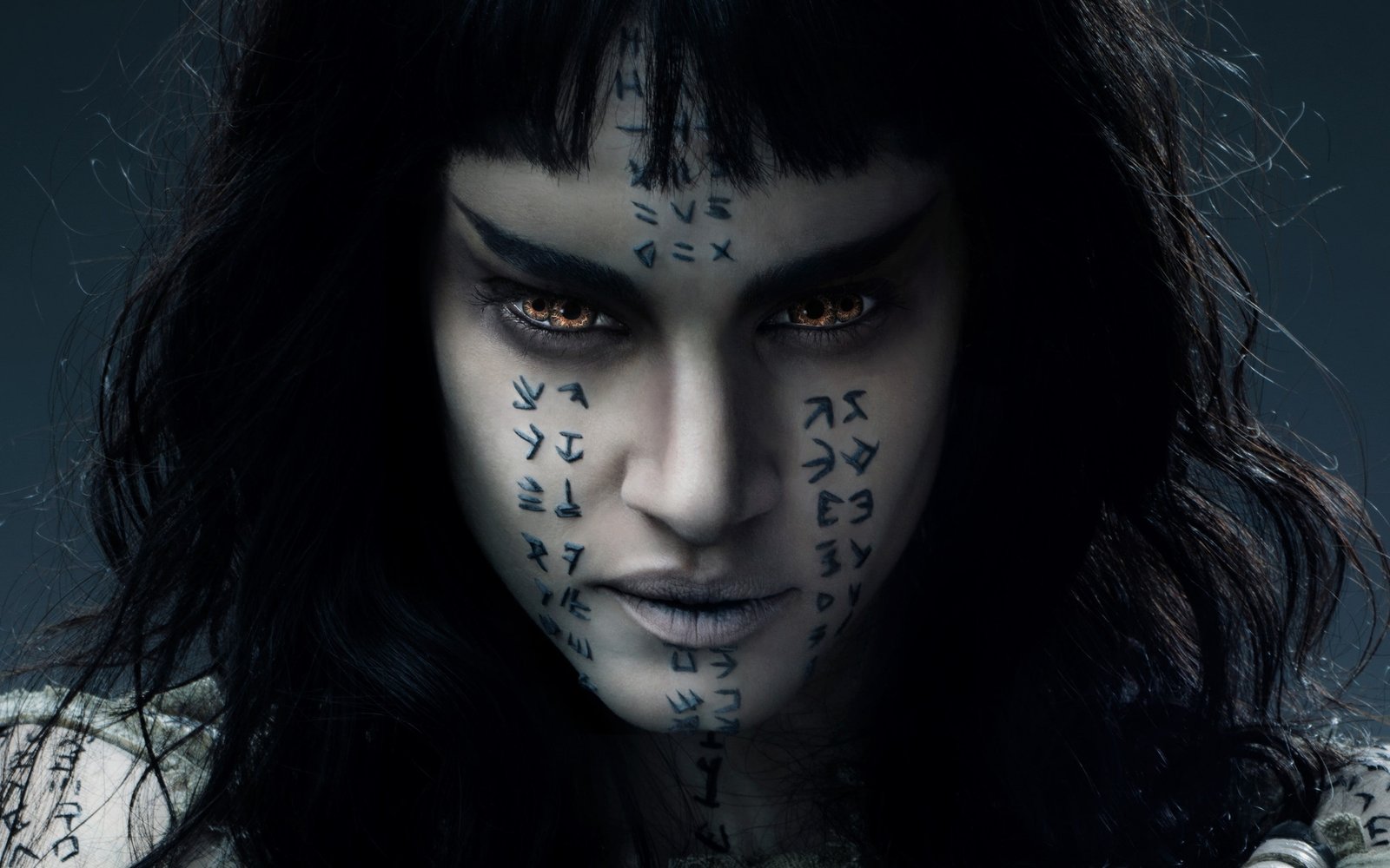 The Mummy poster movie black fantasy actress Sofia boutella 2k
