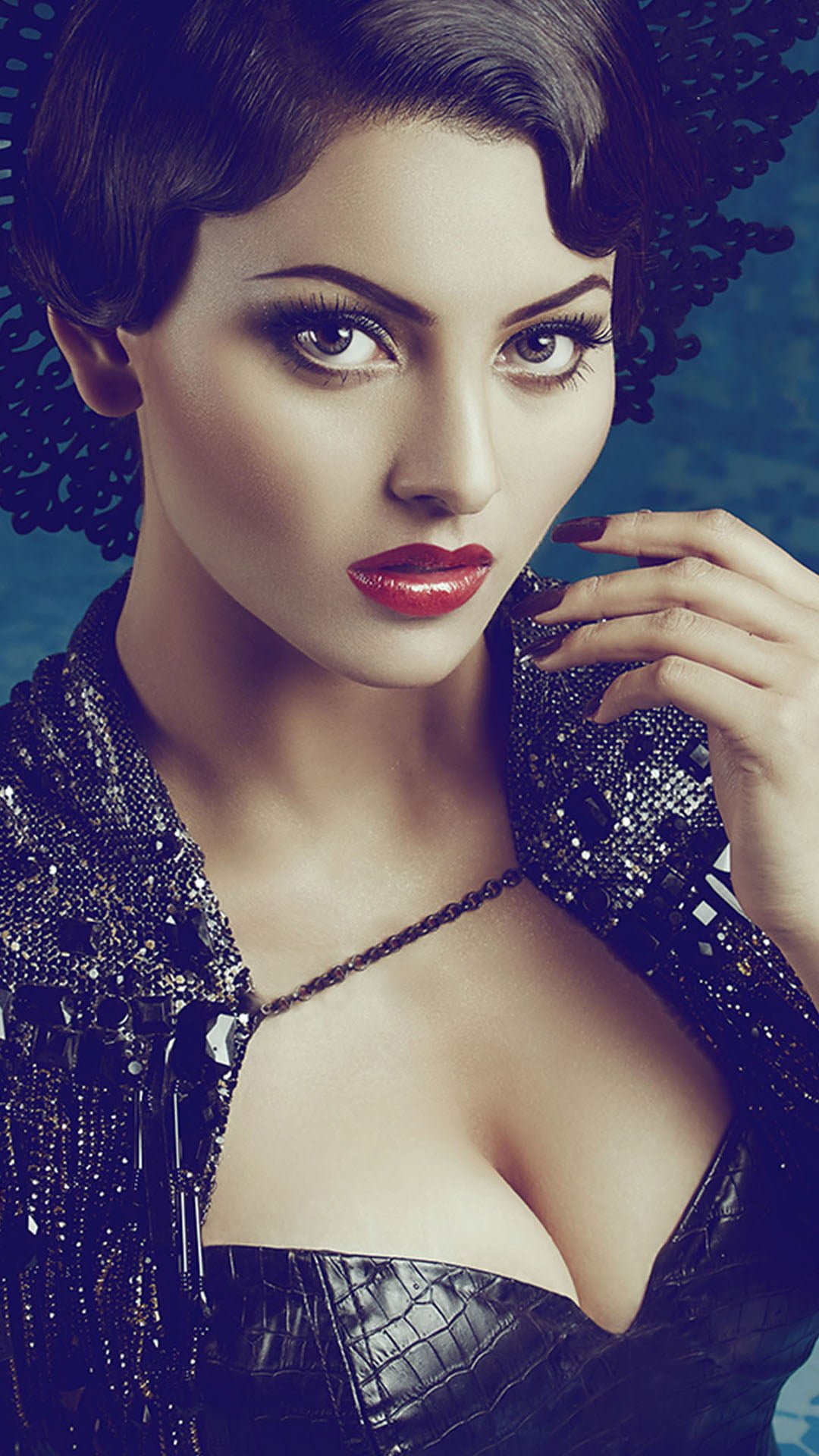 Urvashi Rautela women's red lipstick Bollywood Celebrities 60