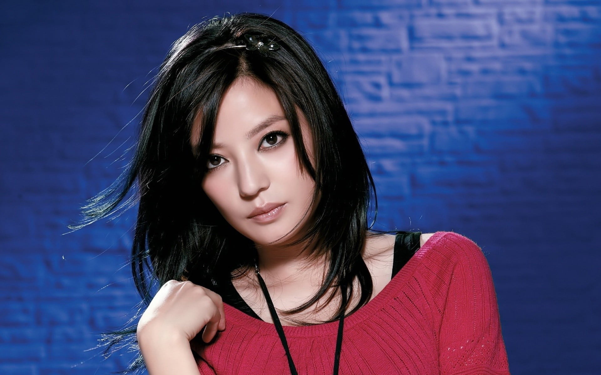 women Asian chinese actress Zhao Wei portrait one person