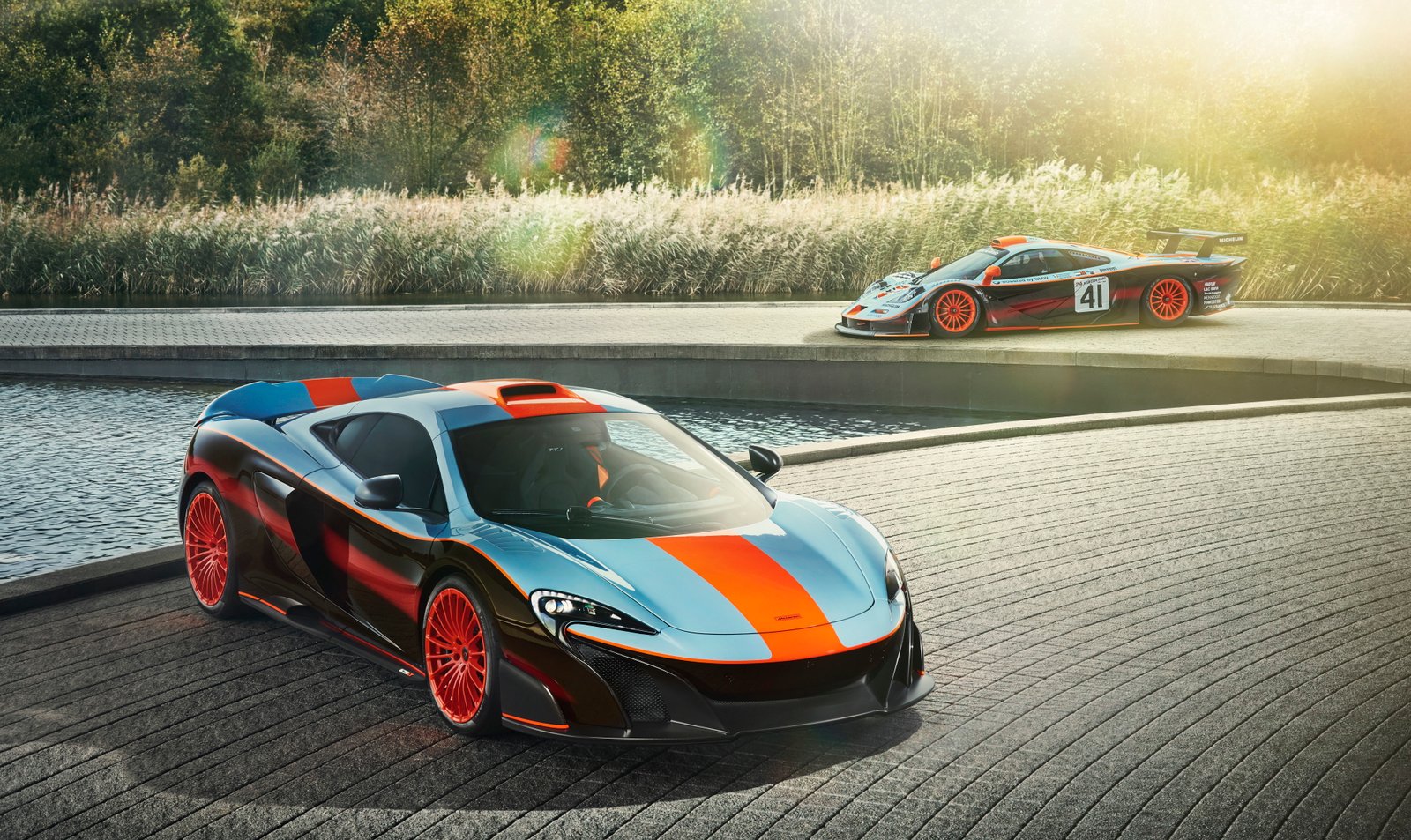 Gulf Racing Theme McLaren MSO LT 2k 4k 5k 8k