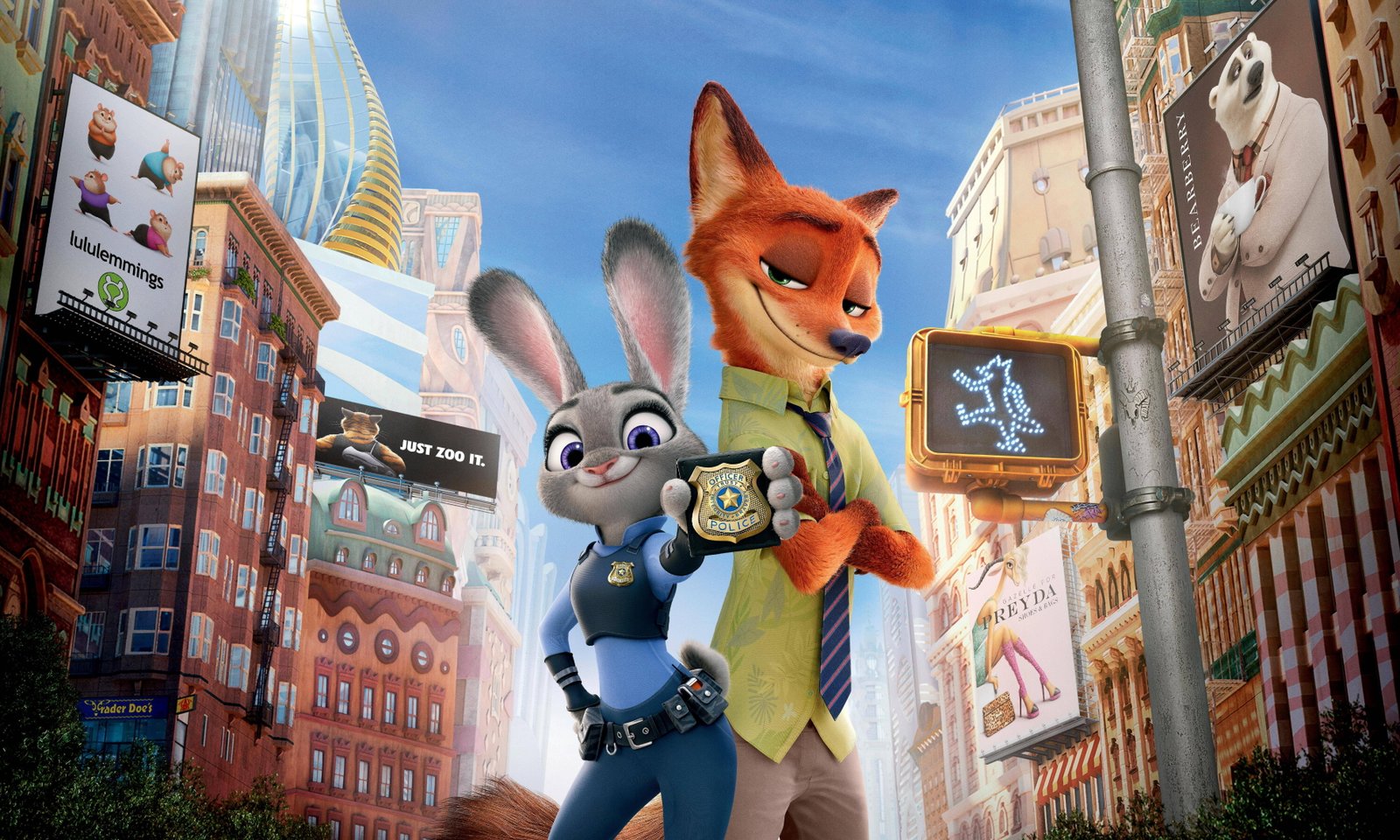 Judy Hopps Zootopia Nick Wilde 2k 4k 5k