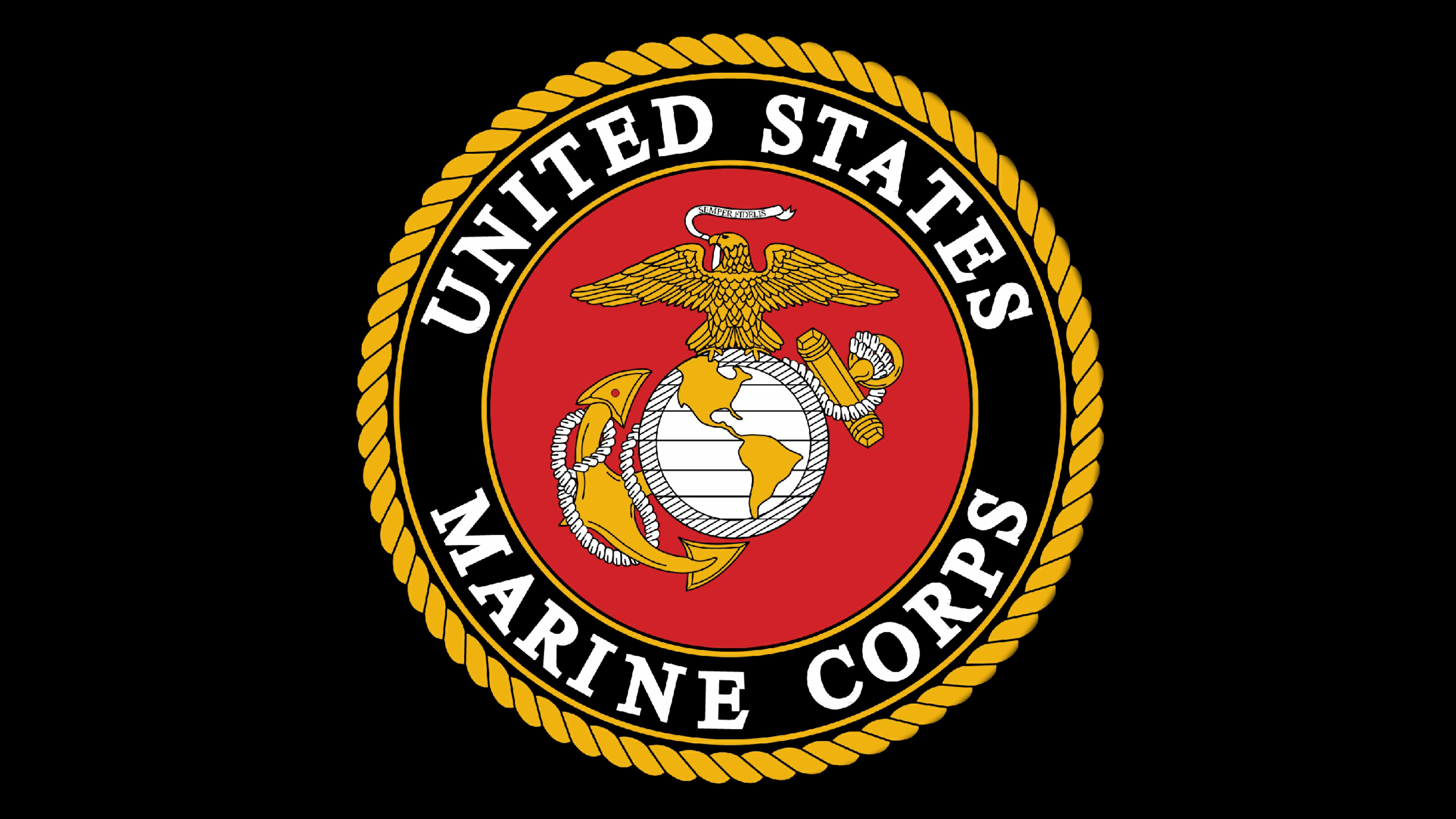 United States Marine Corps Emblem Logo 2k 4k 5k 8k