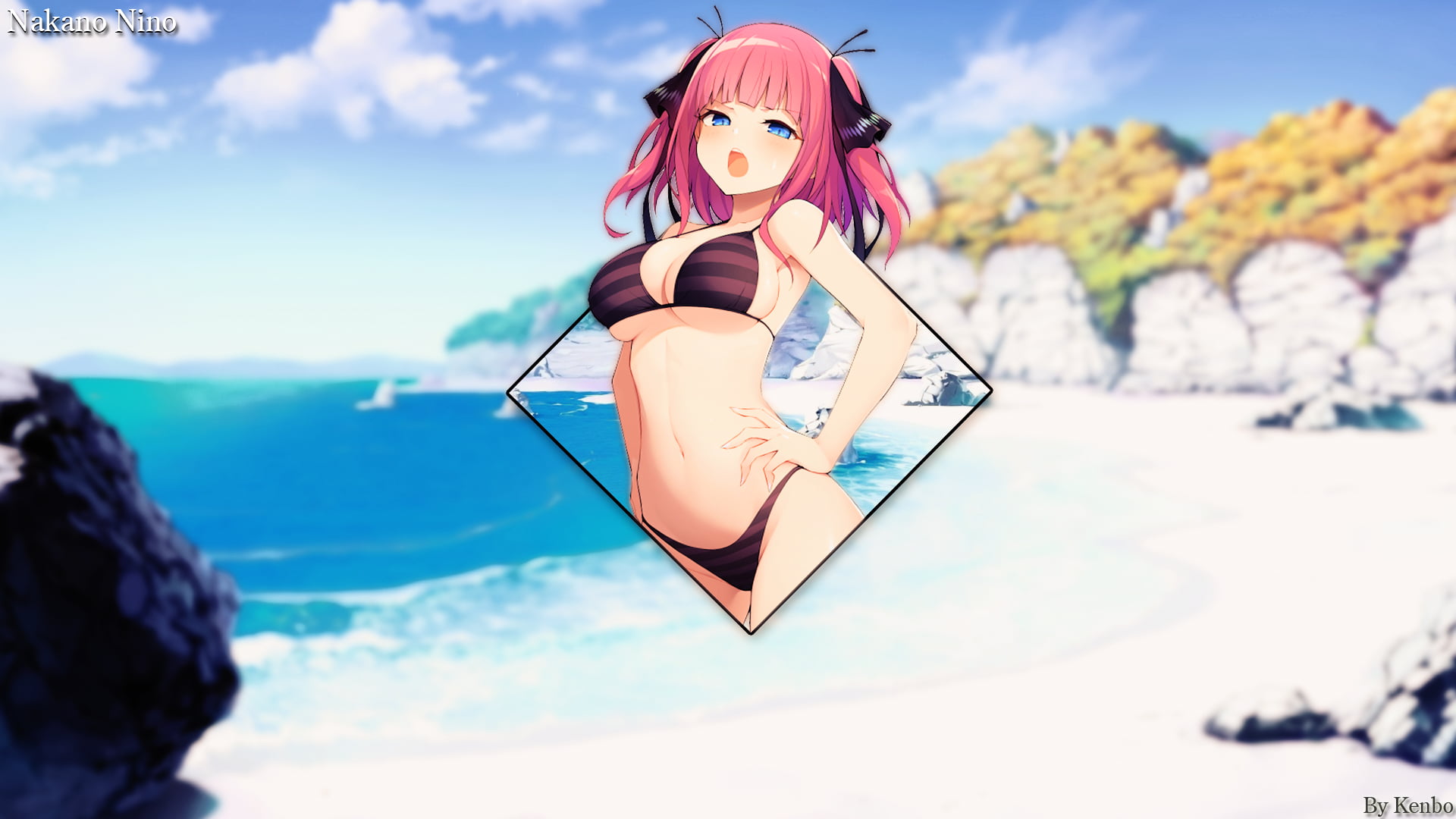 5 toubun no Hanayome anime girls Nakano Nino picture in 2k