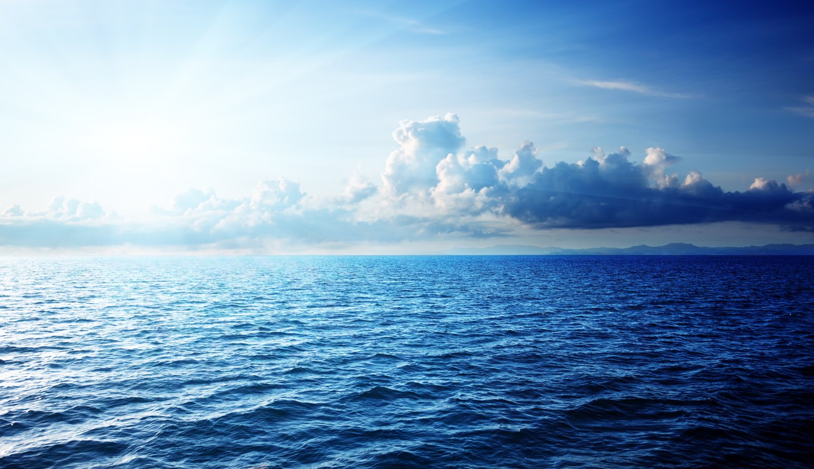 Clouds Horizon Sea 2k 4k 5k 8k