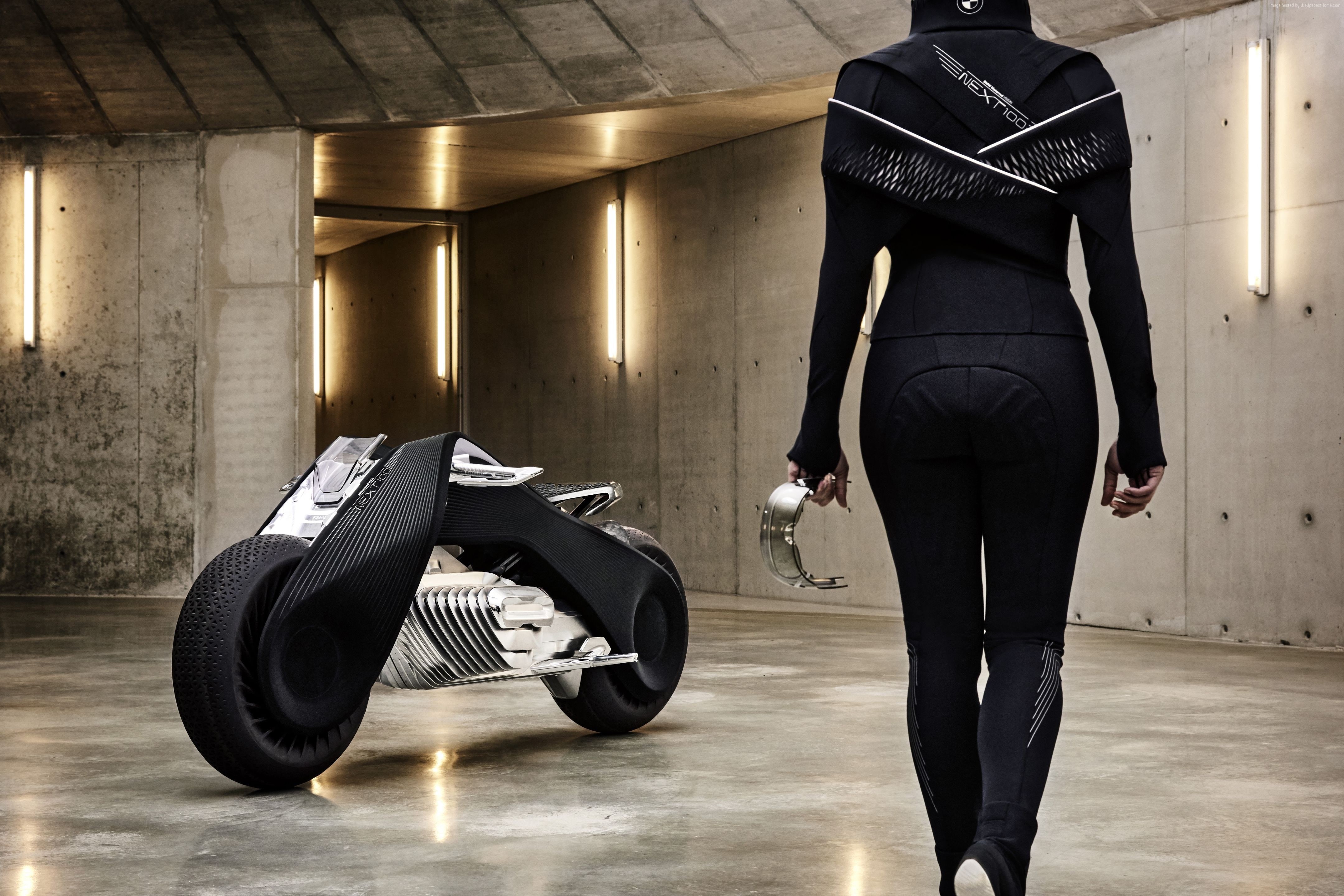 concept BMW Motorrad VISION NEXT CES indoors 2k 4k