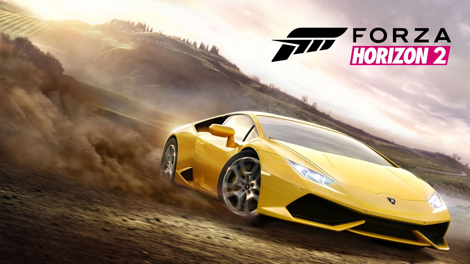 forest car Forza Horizon 2 video games Lamborghini Huracan LP 4 2k 4k 5k 8k