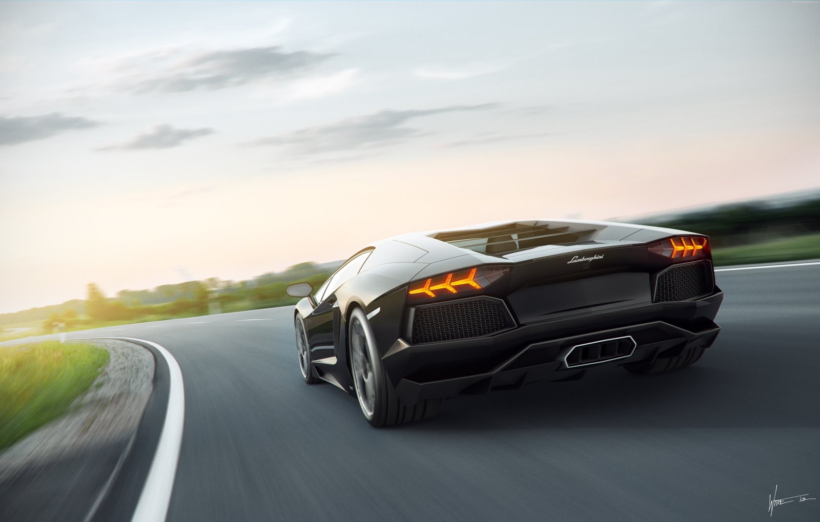lamborghini black supercar aventador 2k 4k 5k