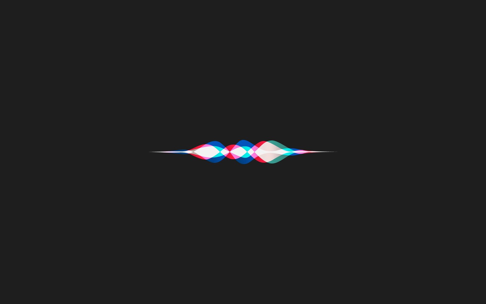 multicolored abstract wallpaper Siri Apple Inc minimalism 2k