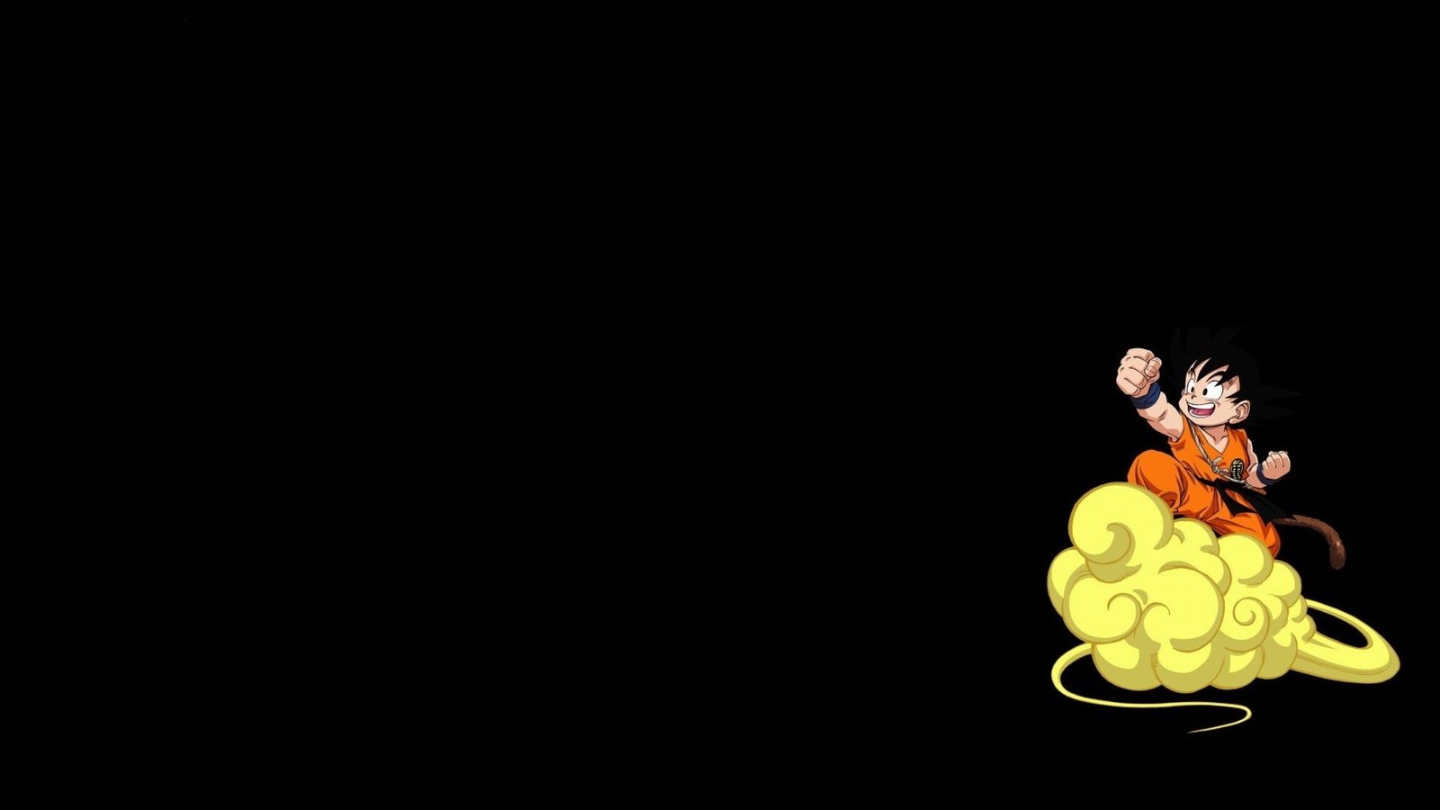 Dragonball Z wallpaper Dragon Ball Son Goku Flying Nimbus 2k