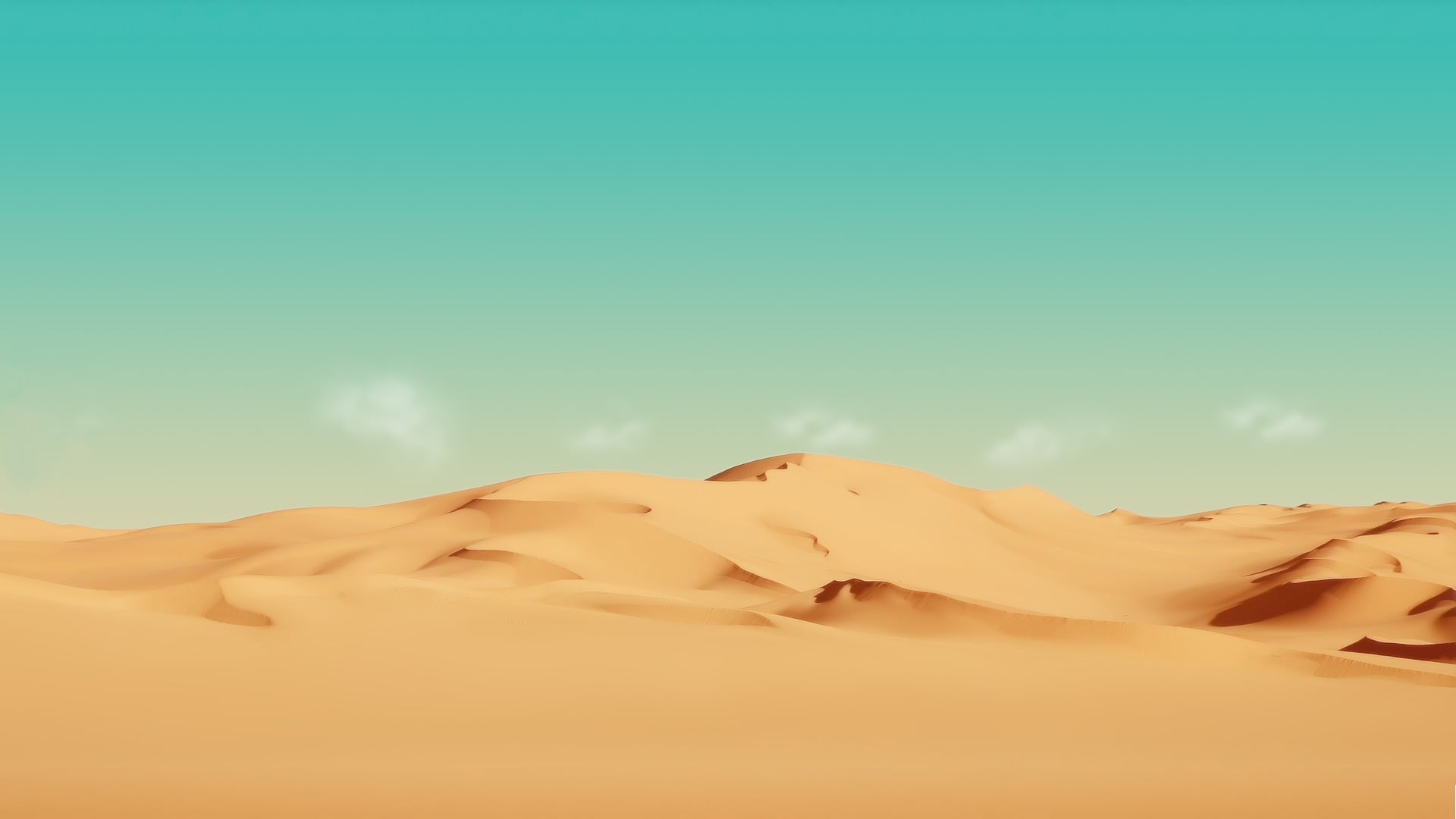 desert dune nature landscape sky sand tranquility 2k