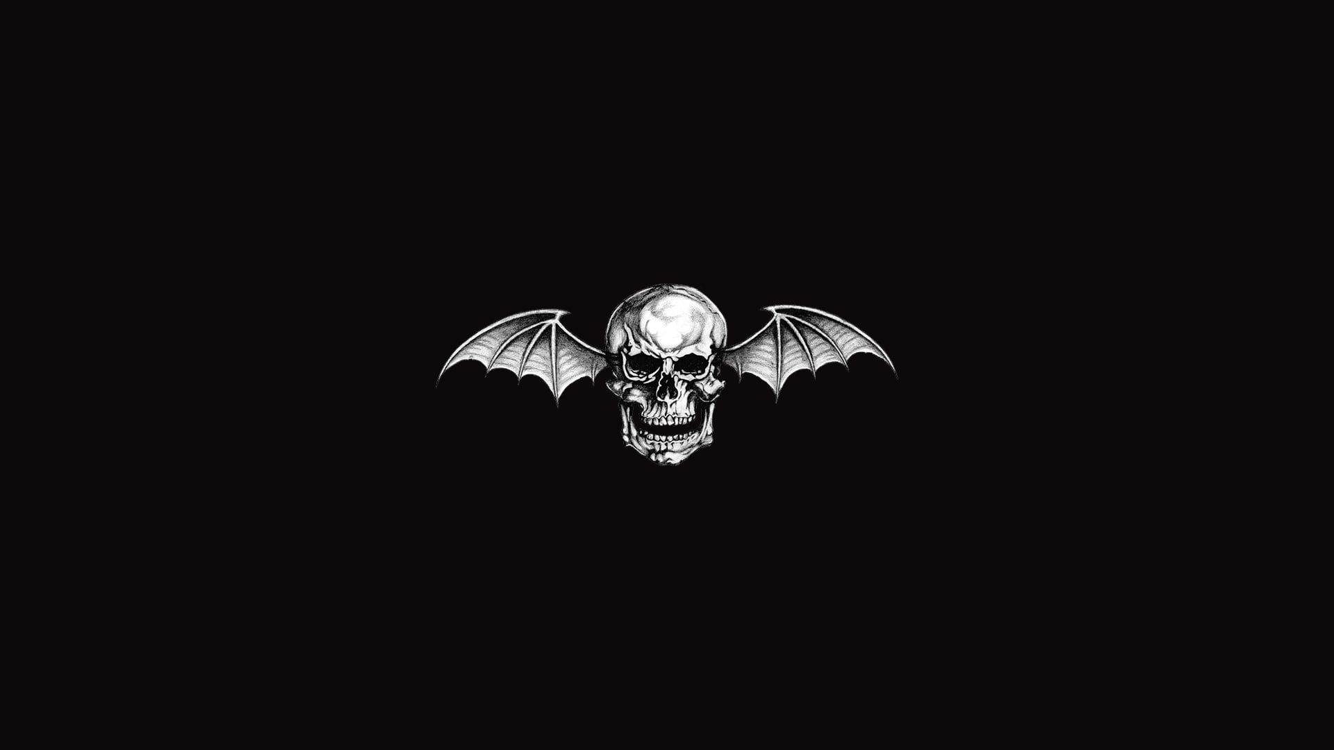 Avenged Sevenfold Deathbat band logo mascot heavy metal 2k