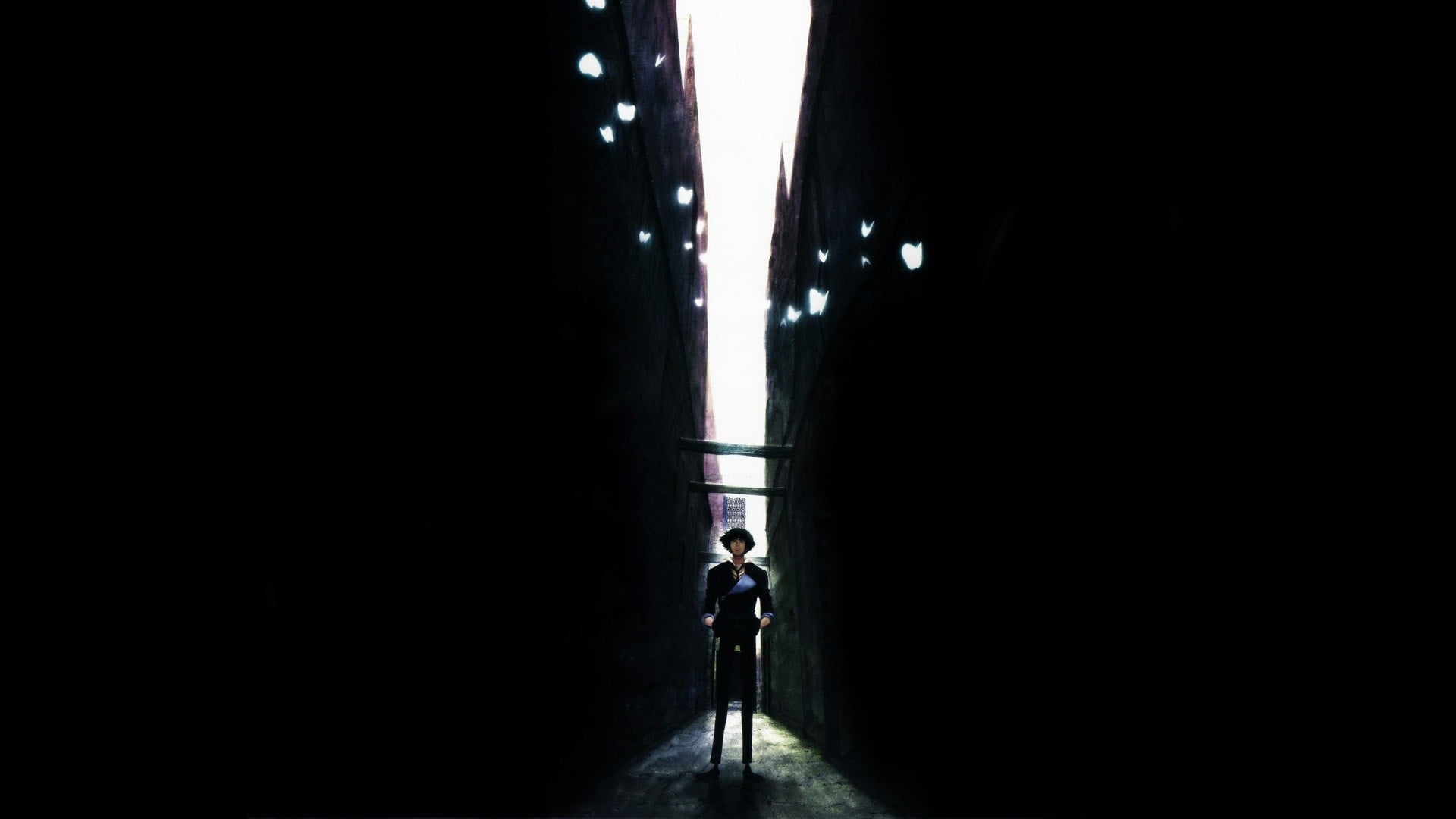 male anime character illustration Cowboy Bebop Spike Spiegel 2k