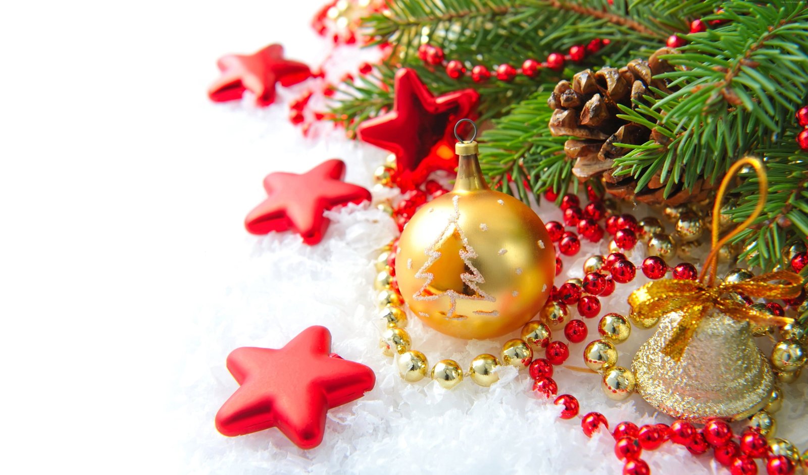 New Year decoration Christmas fir tree 2k 4k 5k