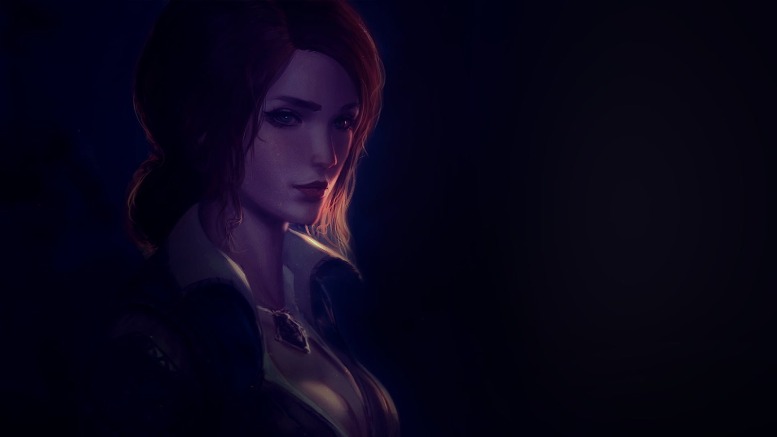Triss Merigold The Witcher 3 Wild Hunt sorcerer 2k