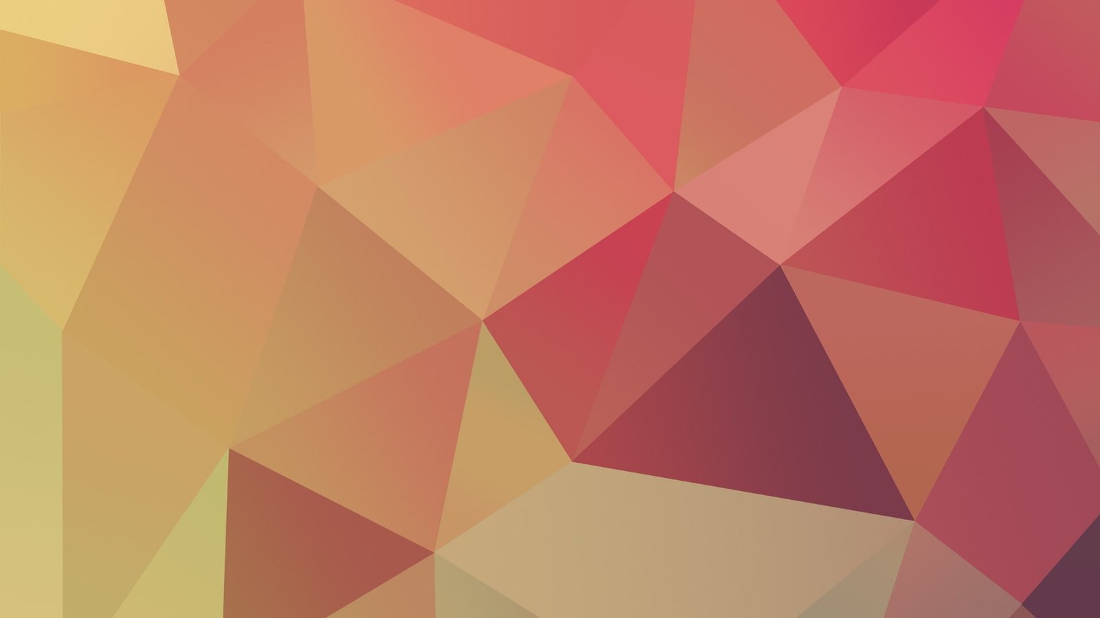 Windows 10 System Desktop Wallpaper 11 triangle shape pattern 2k