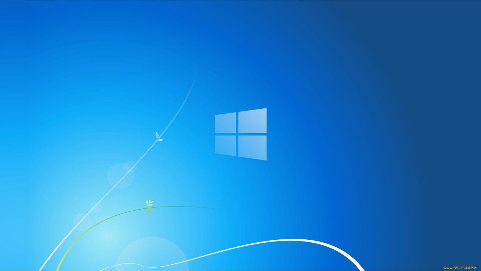 Windows 7 wallpaper blue background Microsoft 8 backgrounds 2k