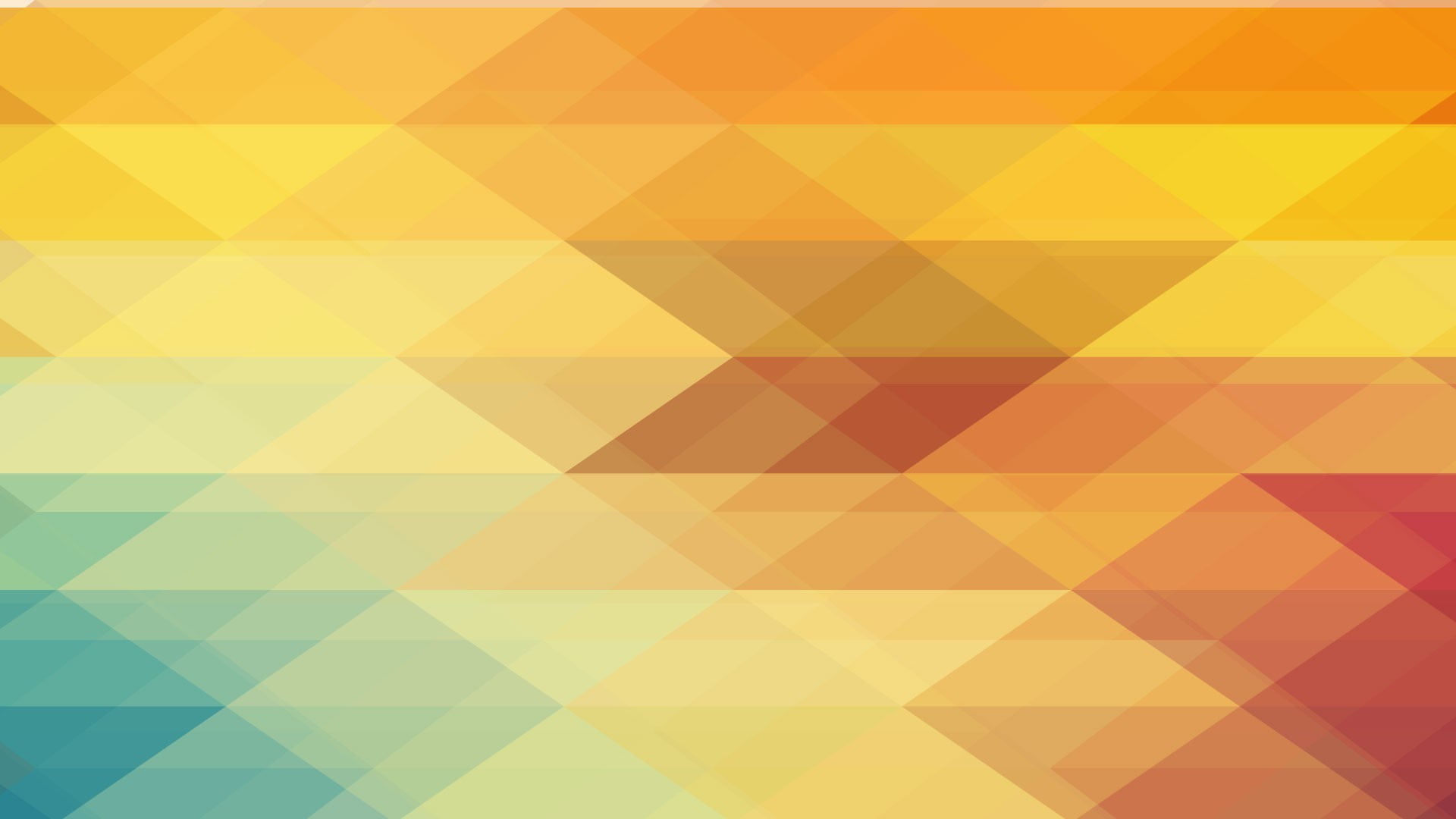 orange yellow red and blue wallpaper abstract geometry colorful 2k