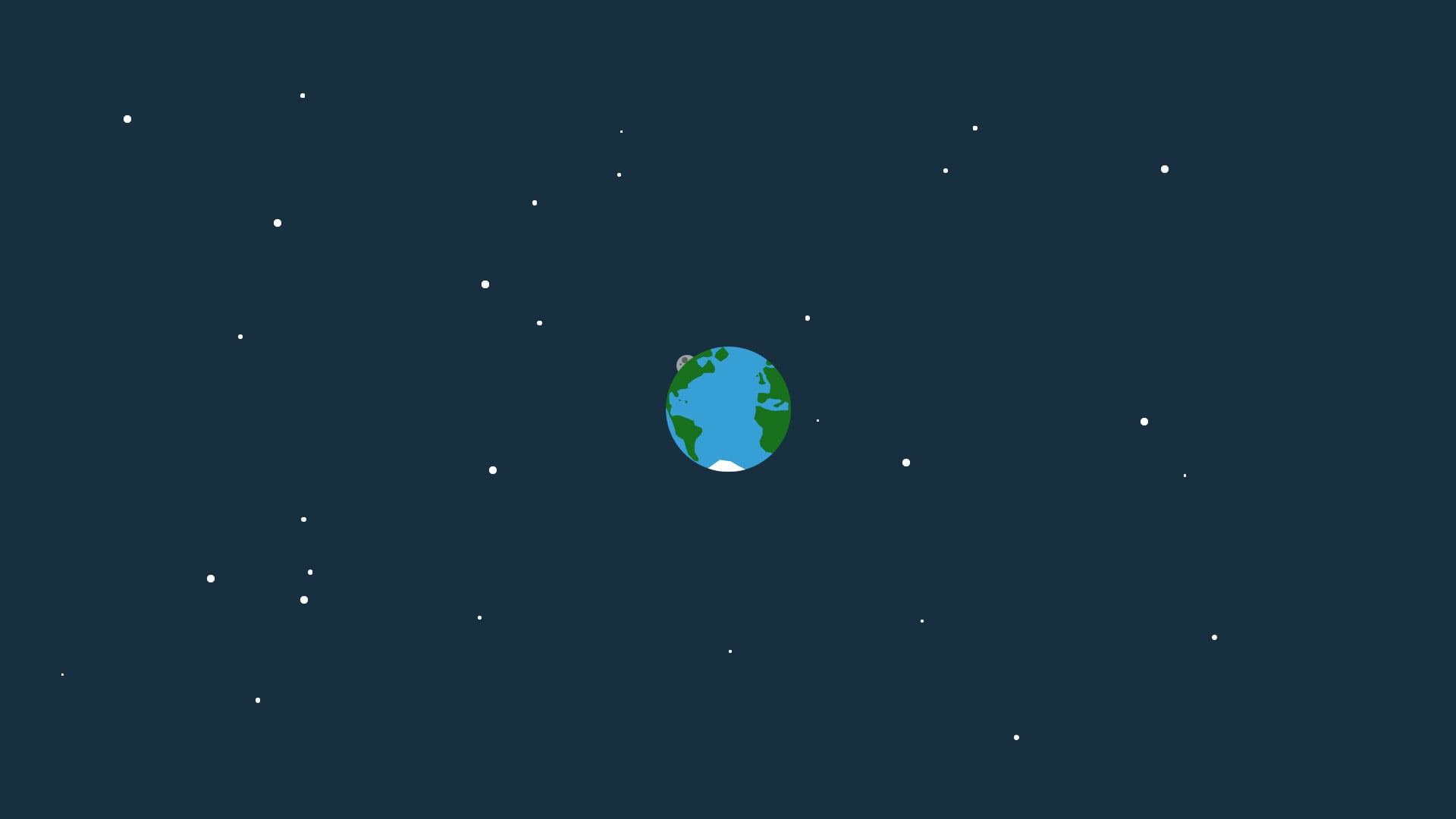 earth space minimalism sky design flat artwork 2k