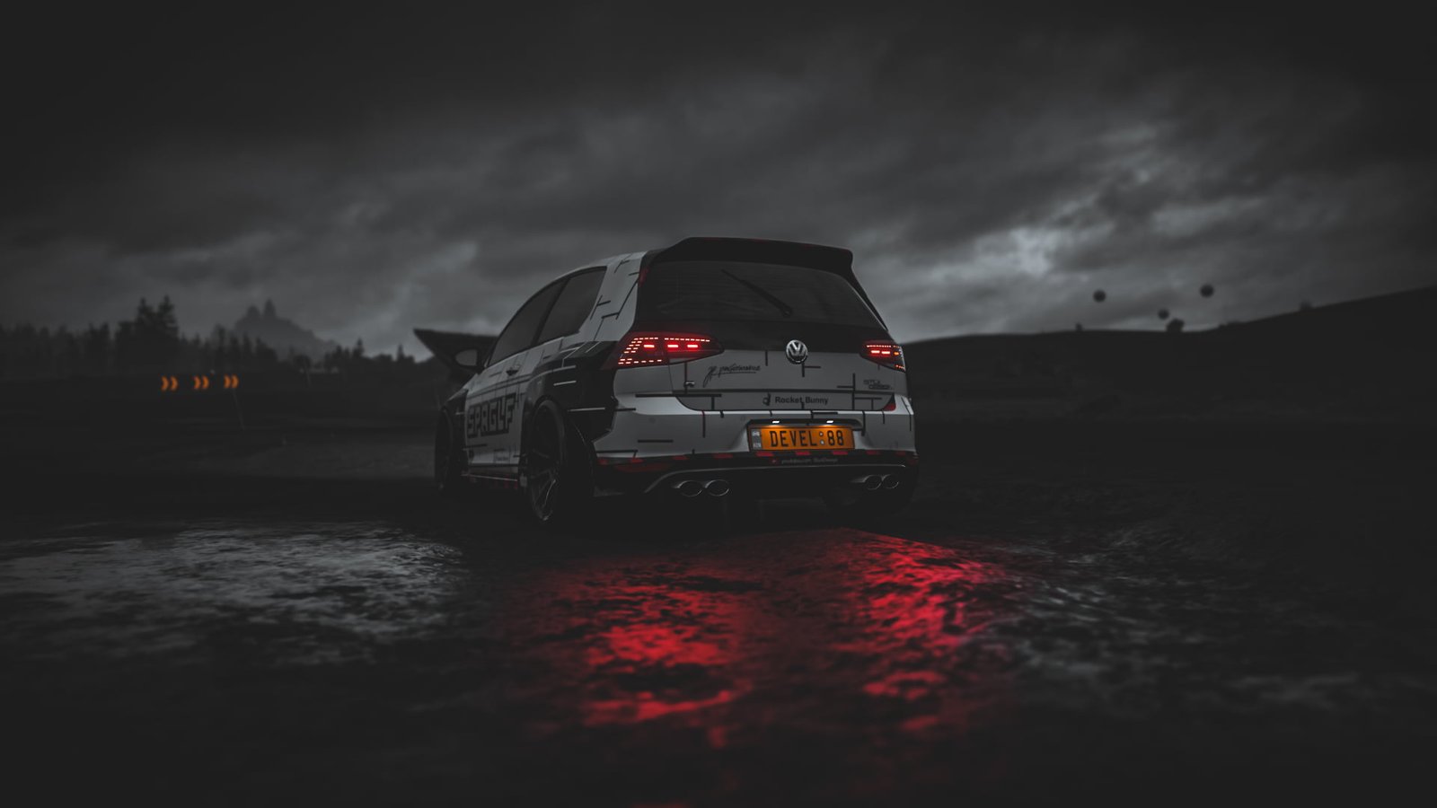 golf 7 Golf r Forza Horizon 4 video games car Volkswagen 2k