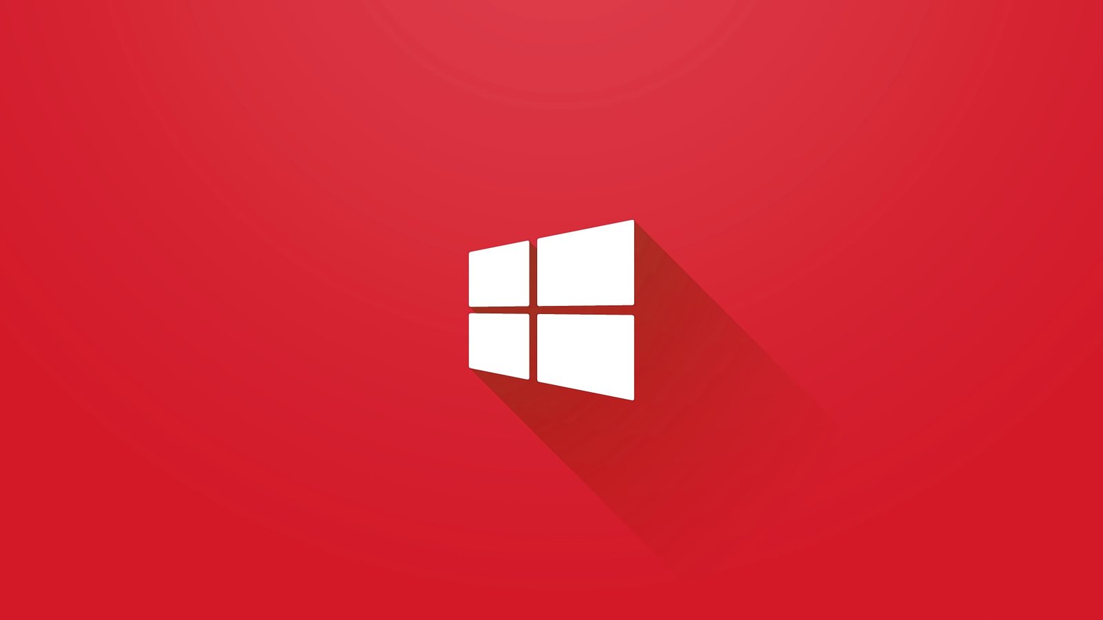 Microsoft Windows logo 10 brand red no people copy space 2k 4k