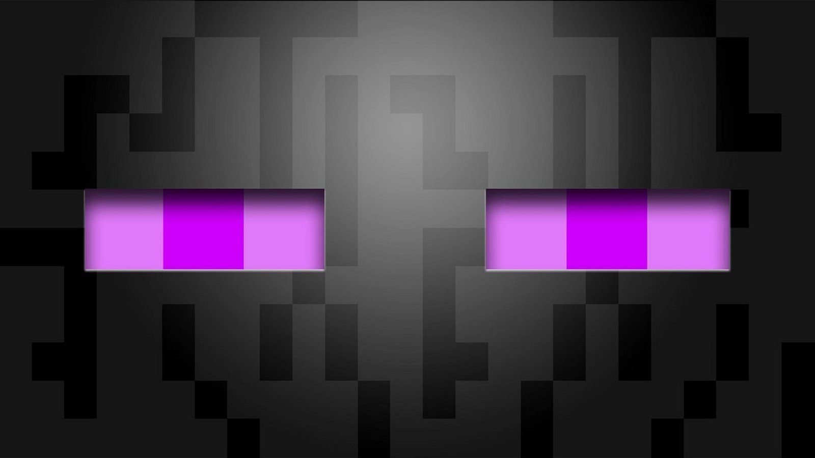 Minecraft enderman video games abstract illuminated studio shot 2k